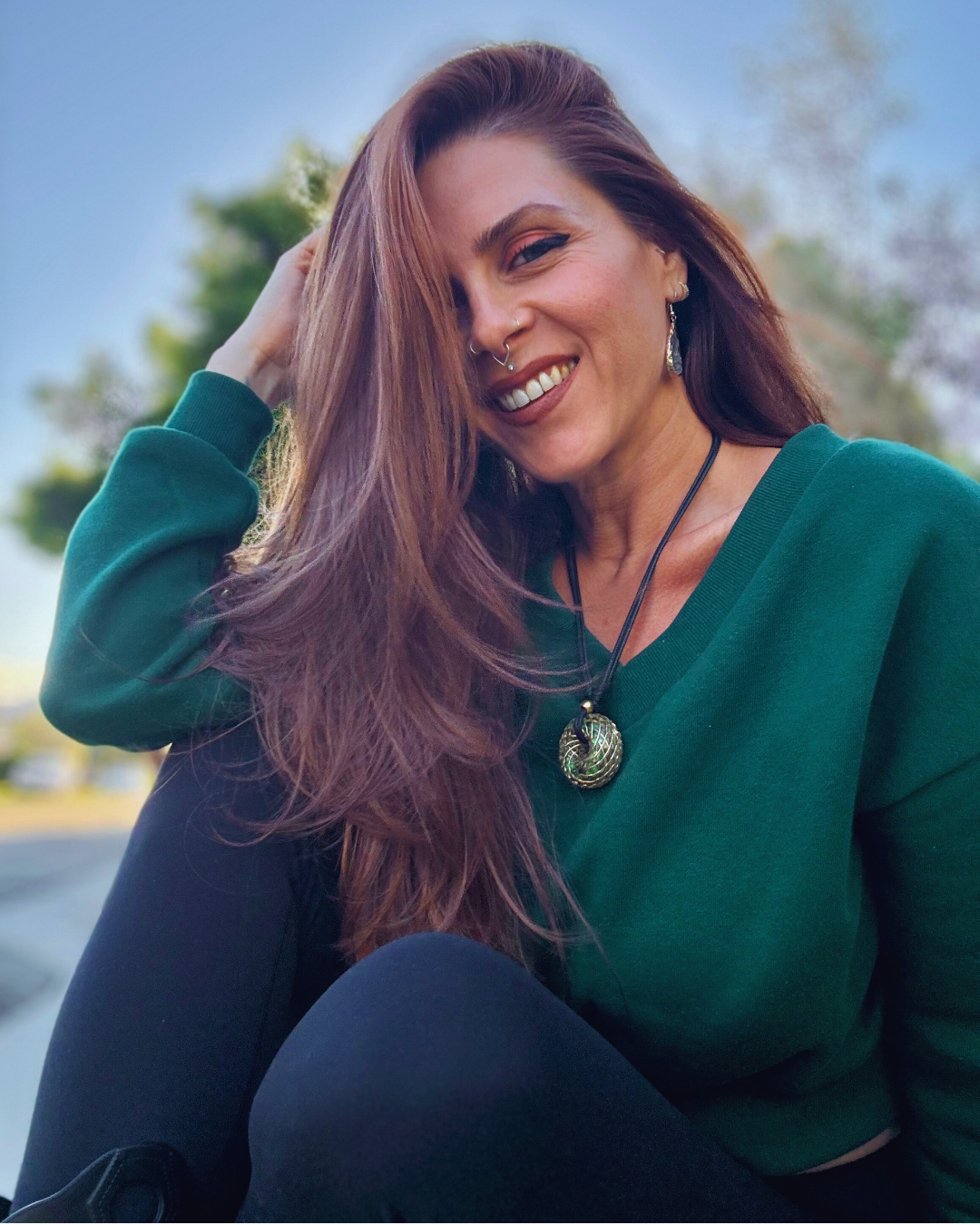 woman happy to share a review for Honeybee Love Alchemy's Sensual Radiance Program