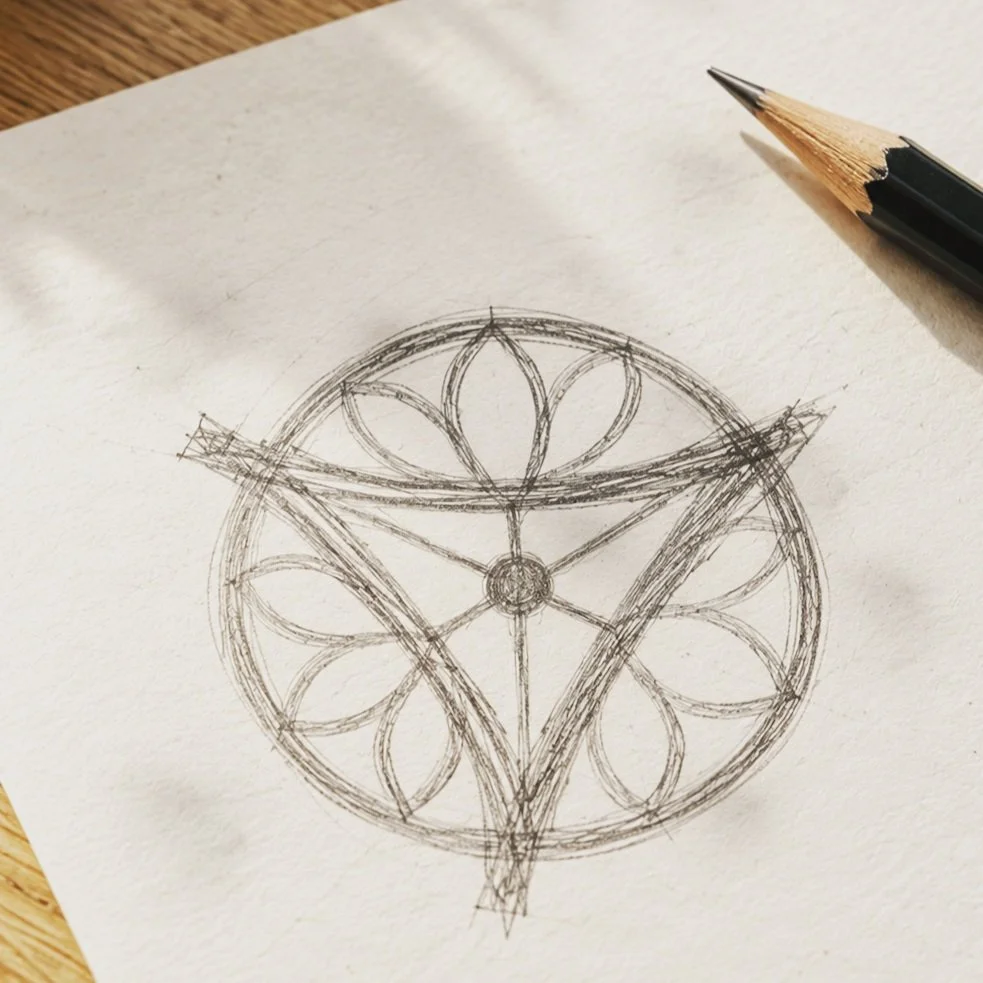 So what did that little sketch become?

I shared the rest of the story, and what it eventually became, on The Art Journey.

Link in bio. ❤️ (ARTICLE)

#CreativeProcess #BehindTheDesign #BrandDesign #VisualStorytelling #ComeIntoMyWorld