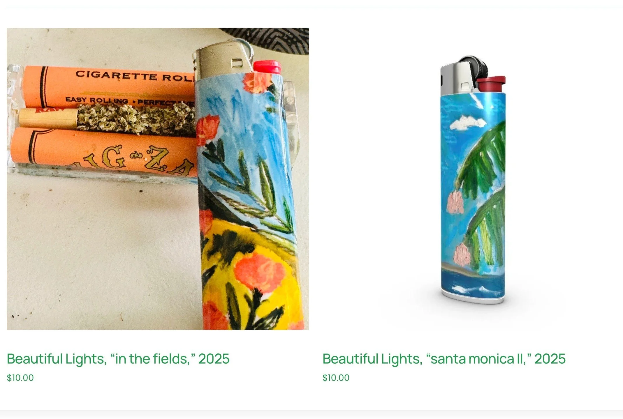 ty to everyone that has supported! My limited edition Bic lighters are almost gone! Once they've sold out they won't be reprinted, collectable and only in a set of 6! Available to order via my website www.coreylarue.art
so glad ๐ฅ๐ฅ๐ฅ๐ฅฐ
buy one now