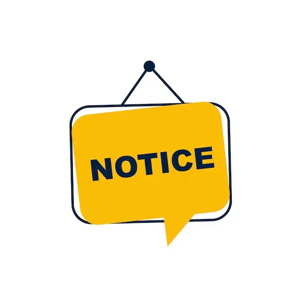 NOTICE: Closed December 2nd Through December 8th