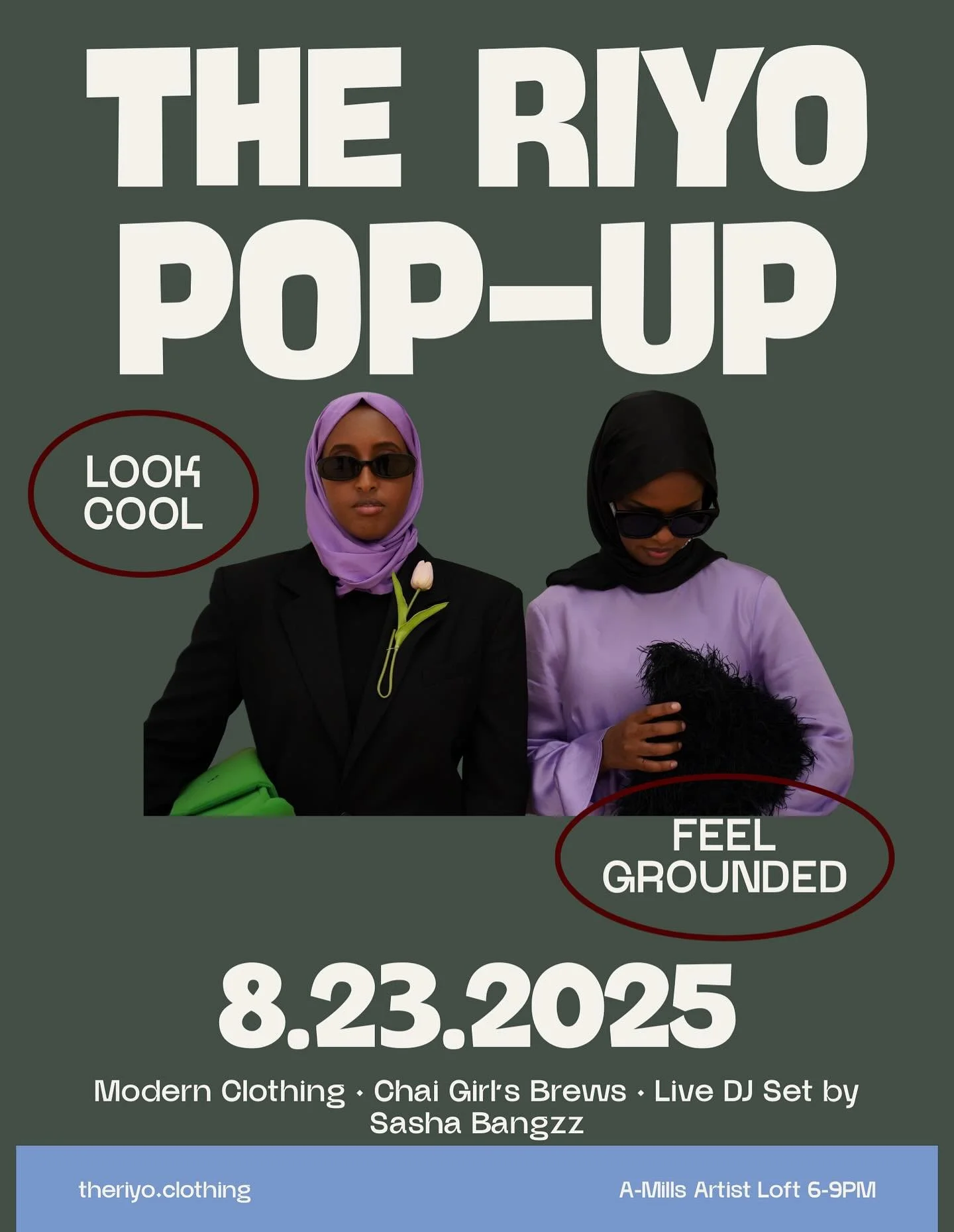T-Minus 2!!!! Can&rsquo;t wait to see y&rsquo;all on Saturday at A-Mill Artist Lofts, 6-9PM for a night of good vibes and great shopping! 
#theriyo #minneapolis #modestclothing #stylewithoutcompromise