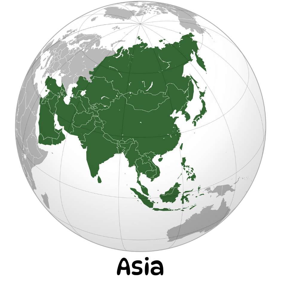 → Asia