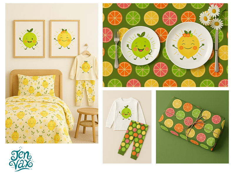 Sunkissed Citrus Product Mockups