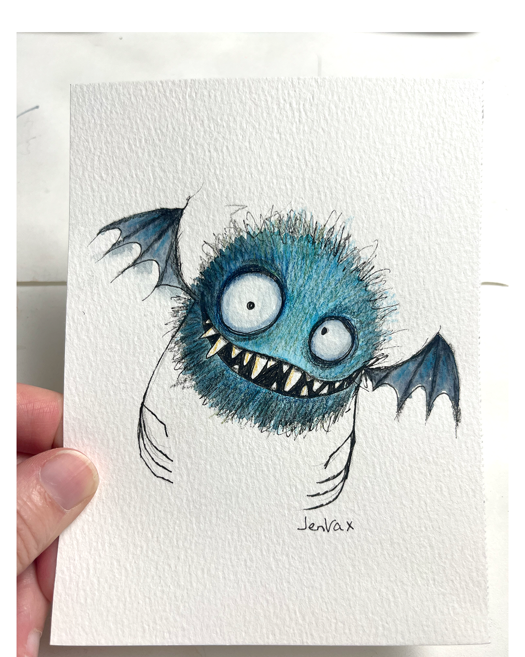 Chomper – Original Monster Drawing