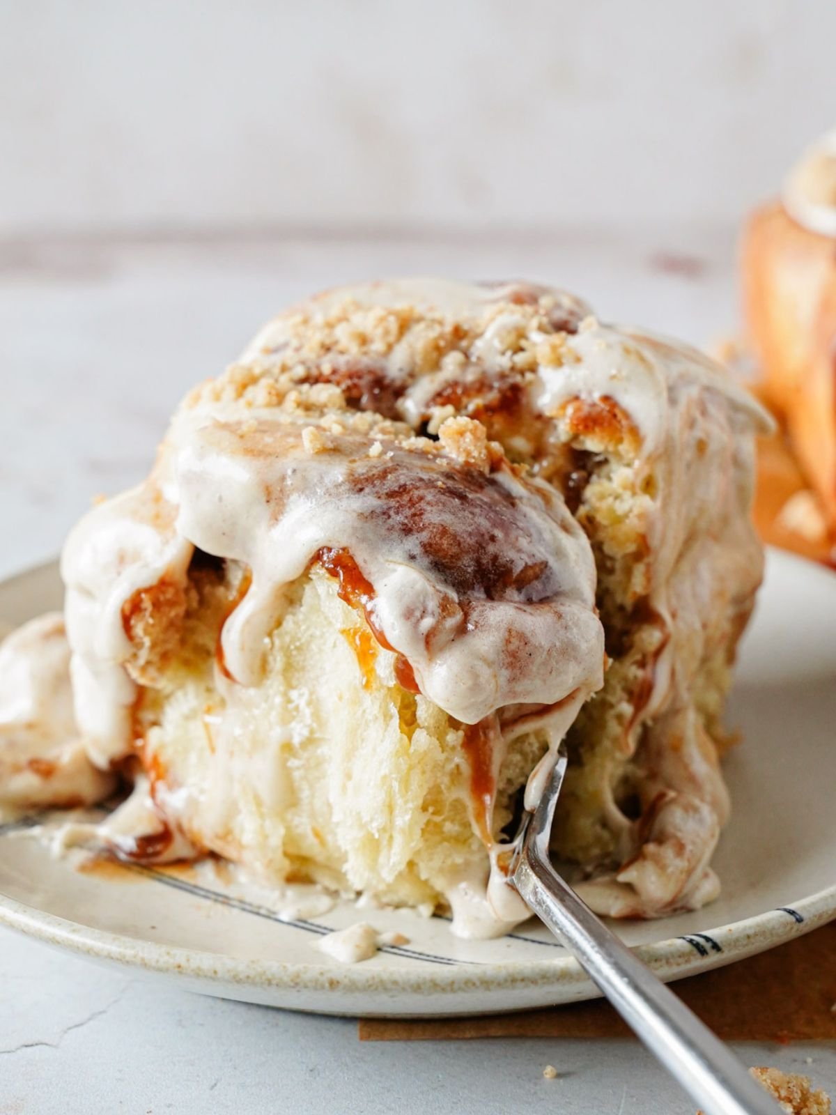 Sourdough  Banana Crumble Rolls