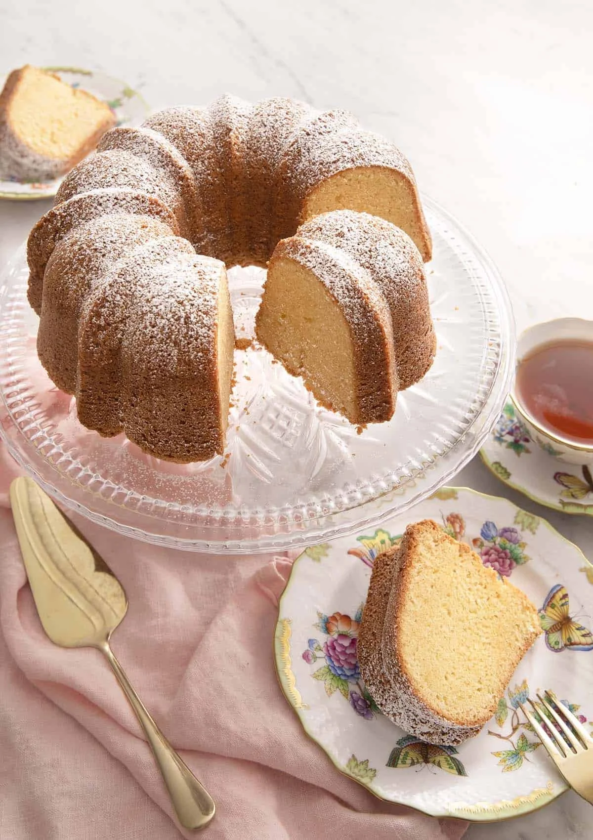 Sourdough Pound Bundt Cake