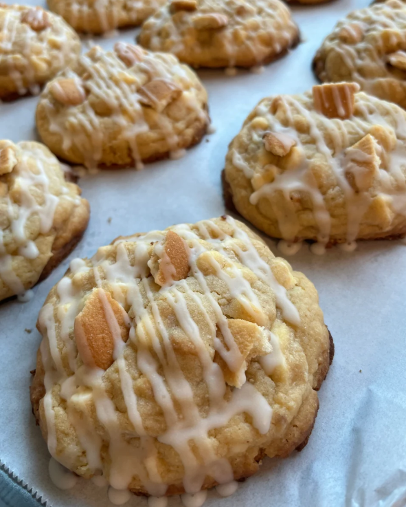 Sourdough Banana Pudding Cookie