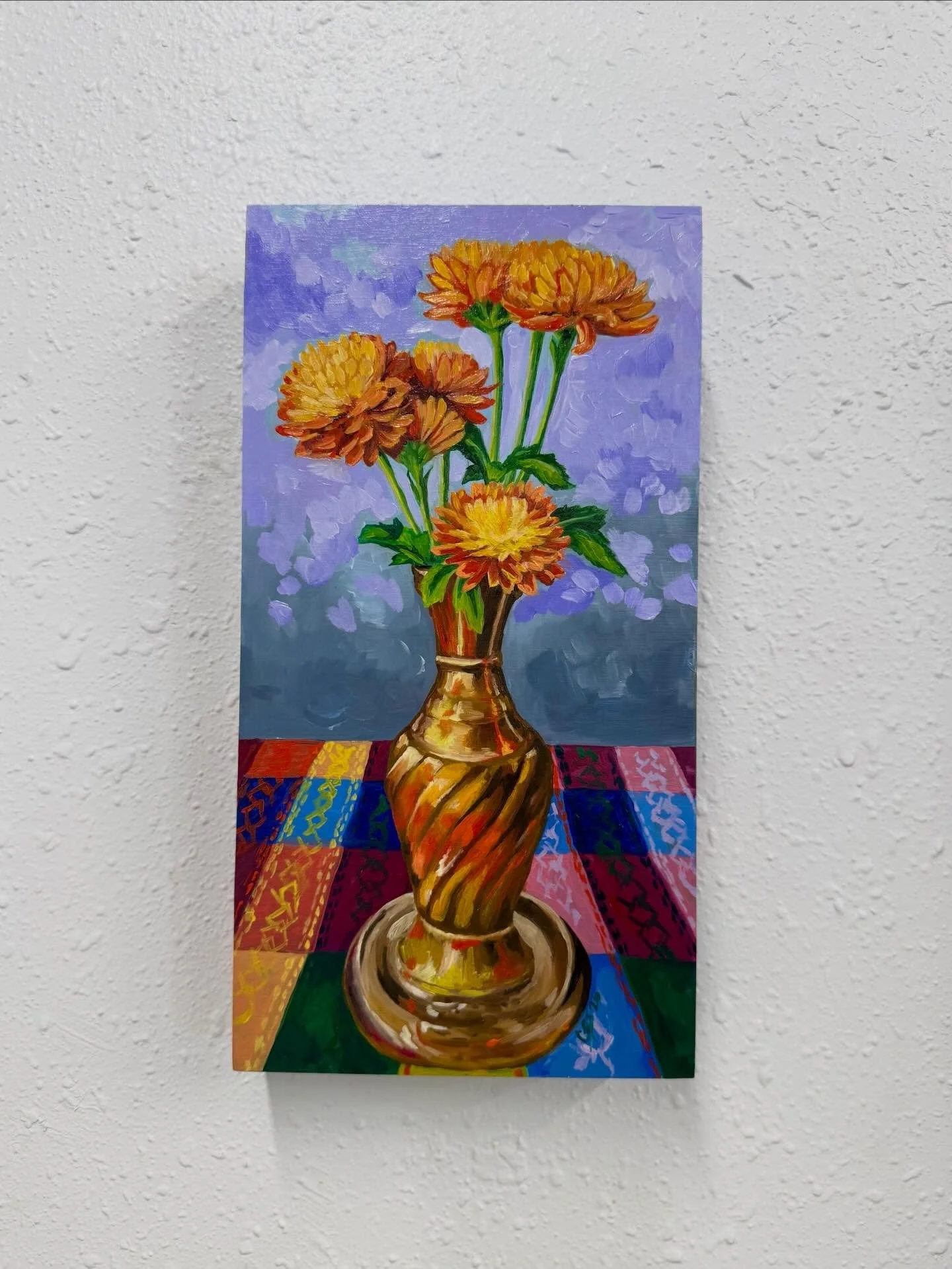 Absolutely loved making this little painting. - soon to be displayed at the Eugene Airport 💜 (more info to come)