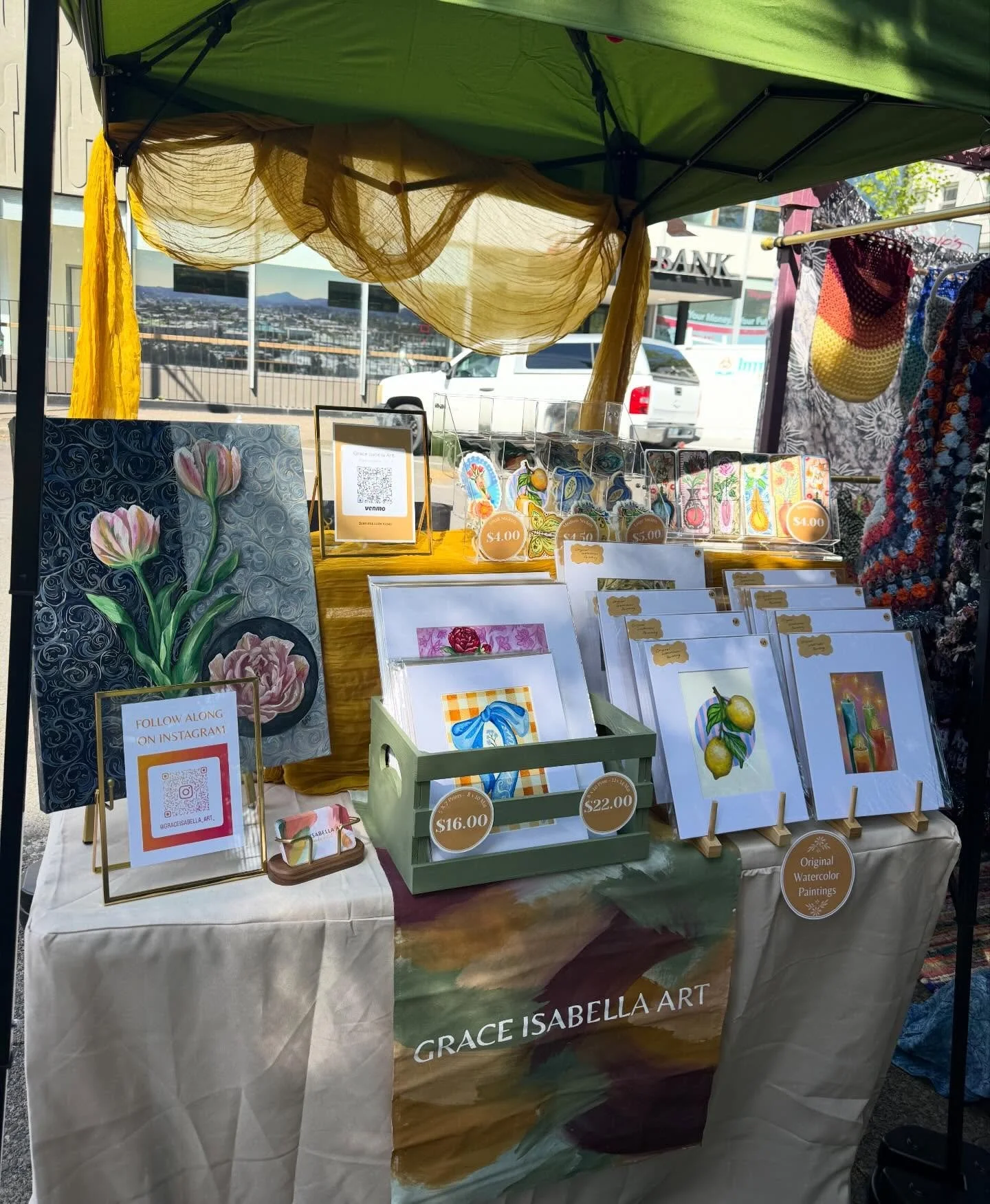 I&rsquo;m @saturdaymarket in Eugene, OR today at booth #208! Happy Earth Day everyone!
