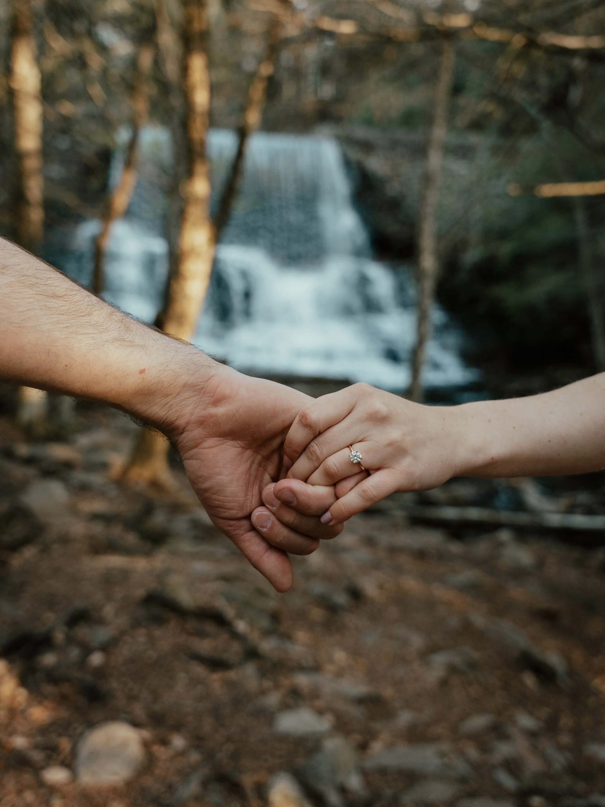 Little forest engagement shoots are something we love 🫶🏻 

#weddinginspiration #savethedates #pennsylvaniaphotographer #newjerseyphotographer