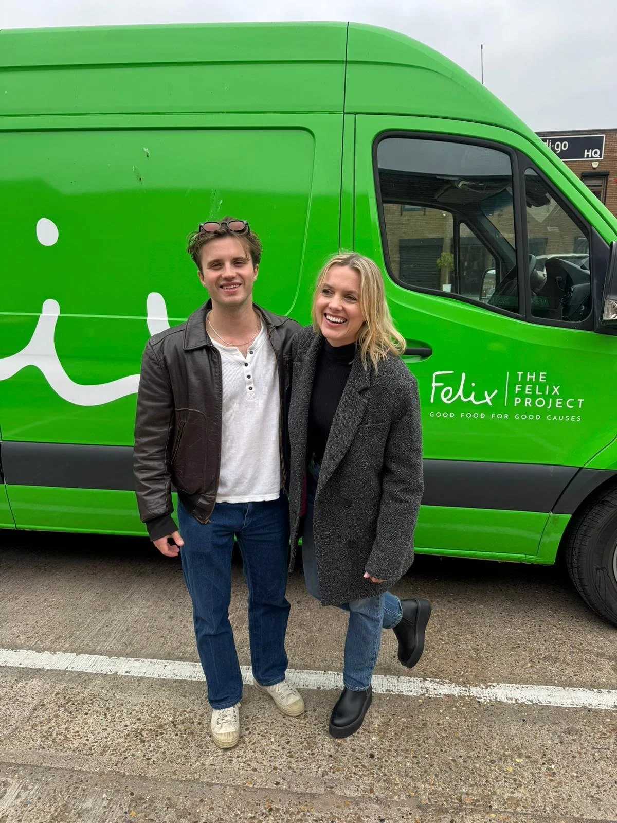 Swipe ⬅️ to see the incredible work AND dishes all created from food that would be thrown out, absolutely delicious we&rsquo;re so grateful for today. 

What an uplifting and positive afternoon @gsear and I had at @thefelixproject we were so impresse