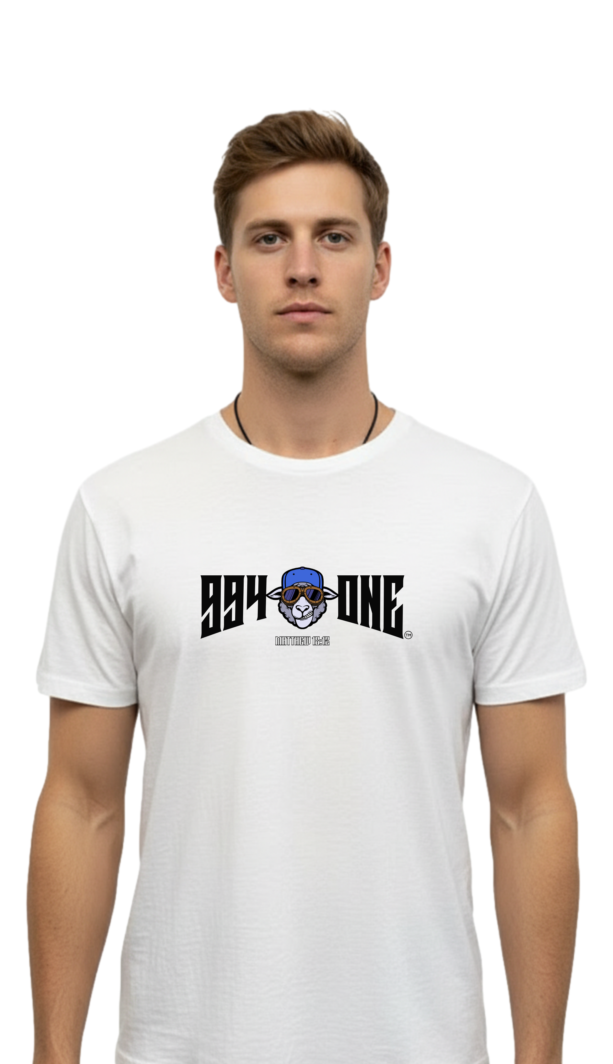 994One White Logo Tee