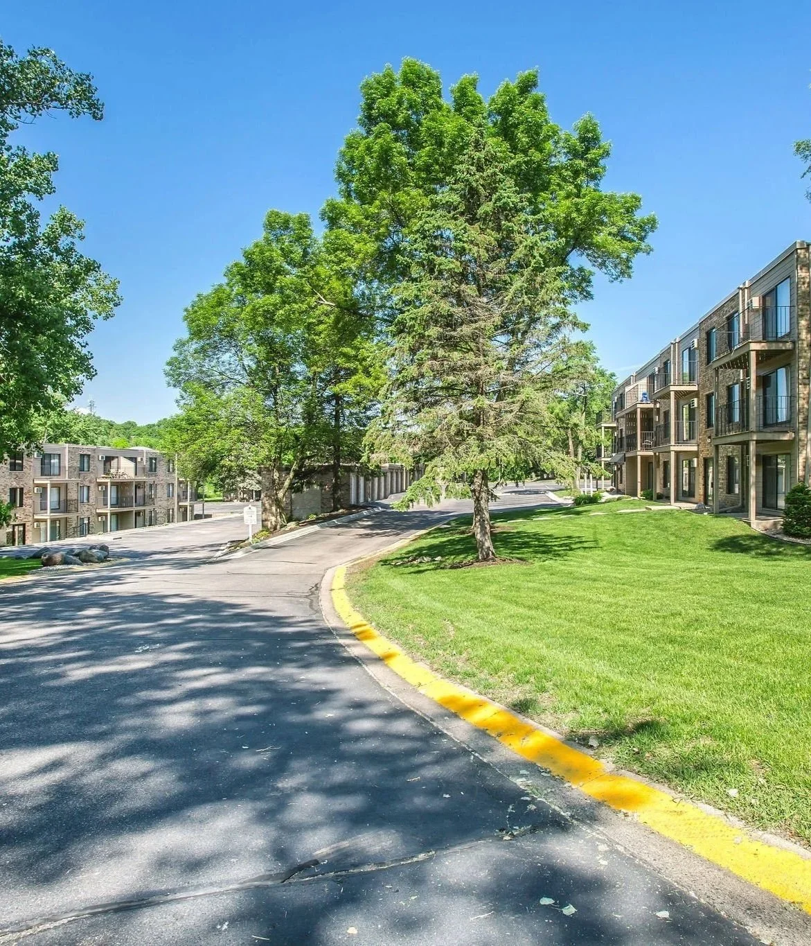 Exterior view of Cedar Valley Apartments