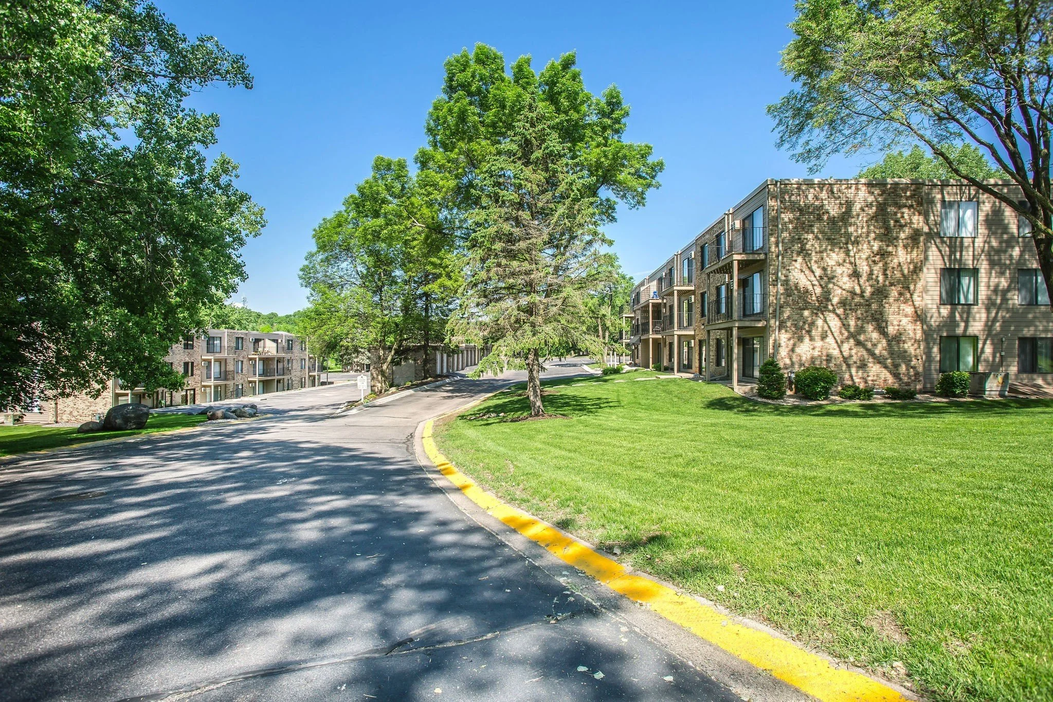 Exterior of Cedar Valley Apartments