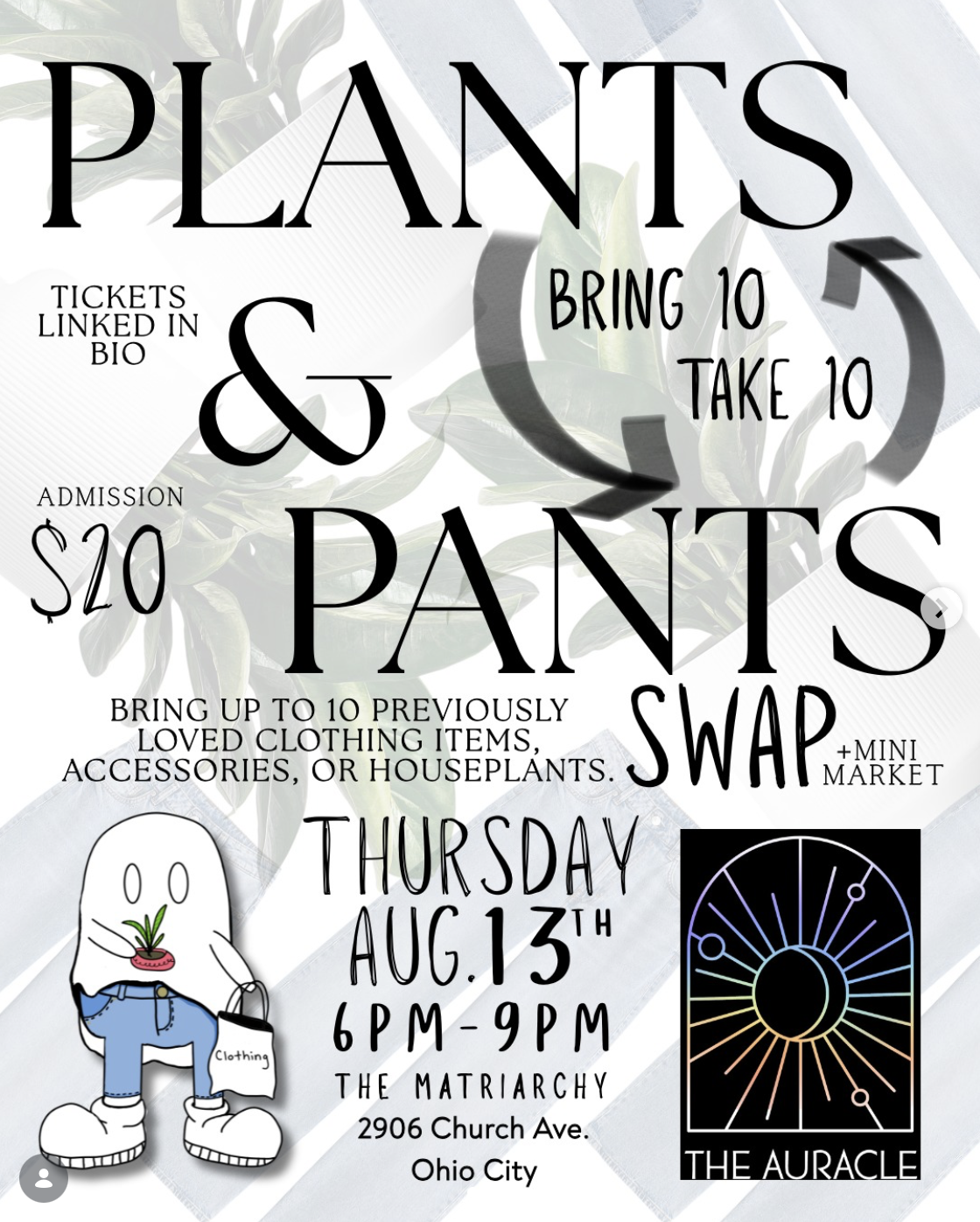 GM Light: Plants + Pants Swap