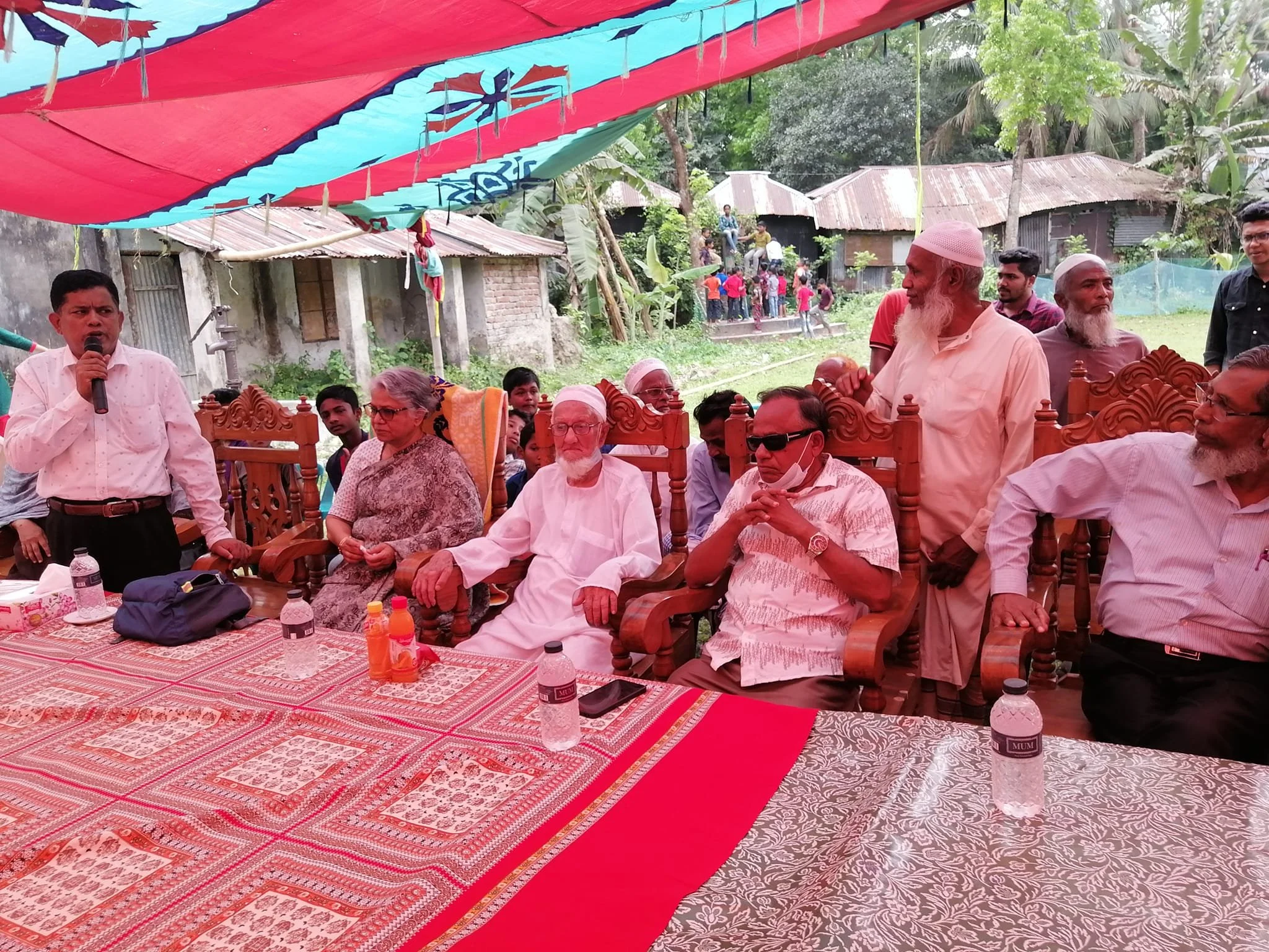 Dr. Sadia Chowdhury attending event.