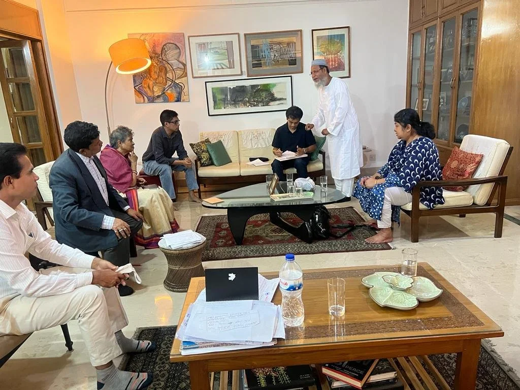 Board meeting at house of Dil Afroze Quader, Banani DOHS.