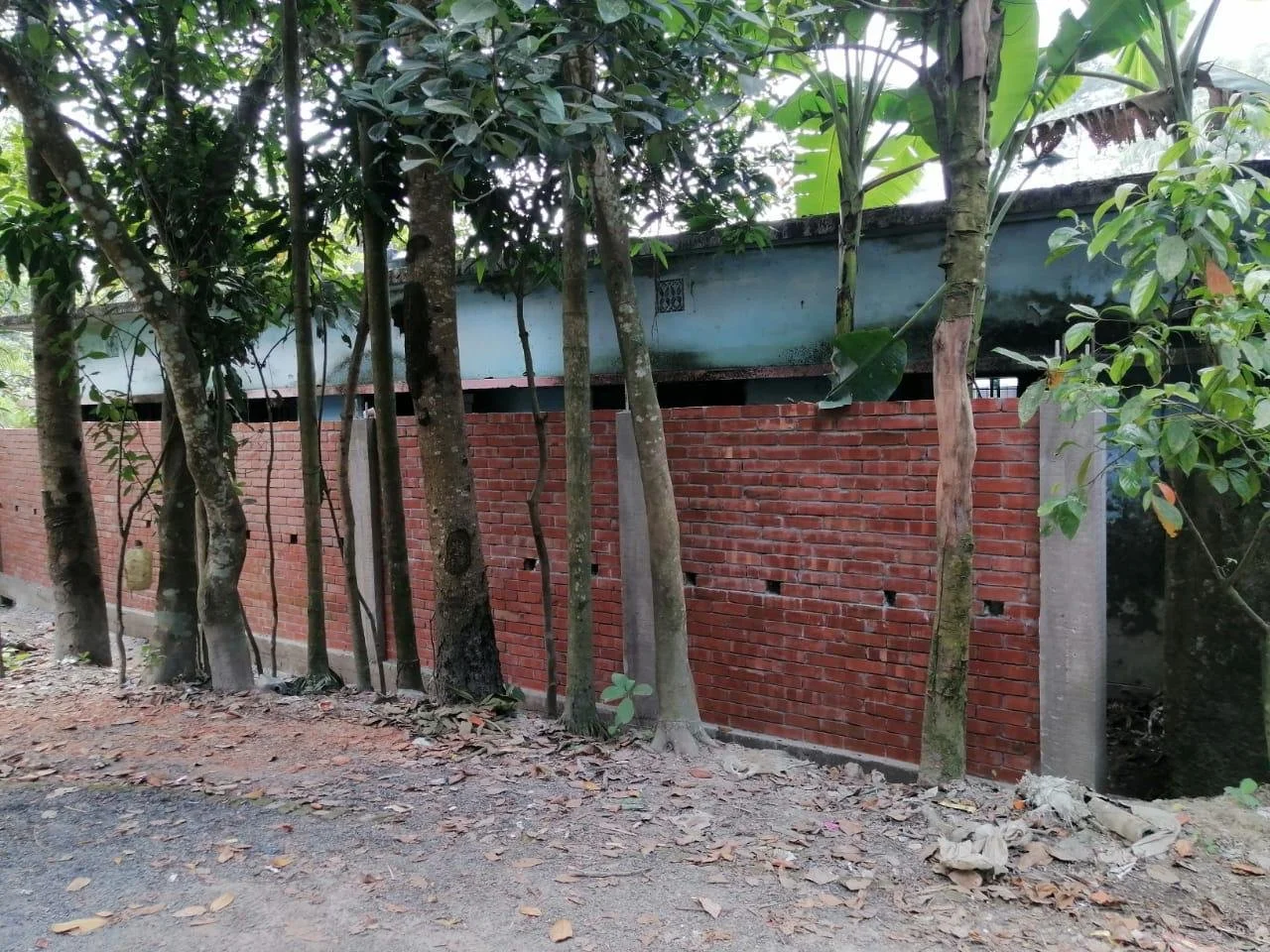 Boundary Wall, funded by Bangladesh government.