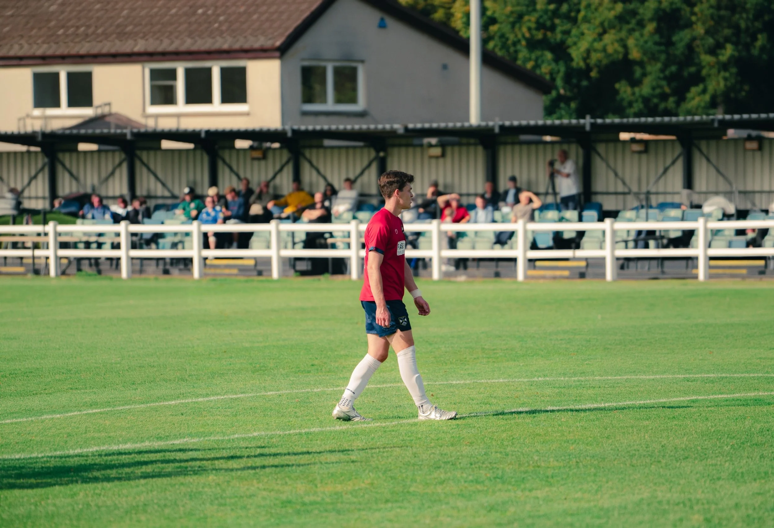 Libero Pathways athlete Jack Cloherty playing for Edinburgh University in the Scottish Cup