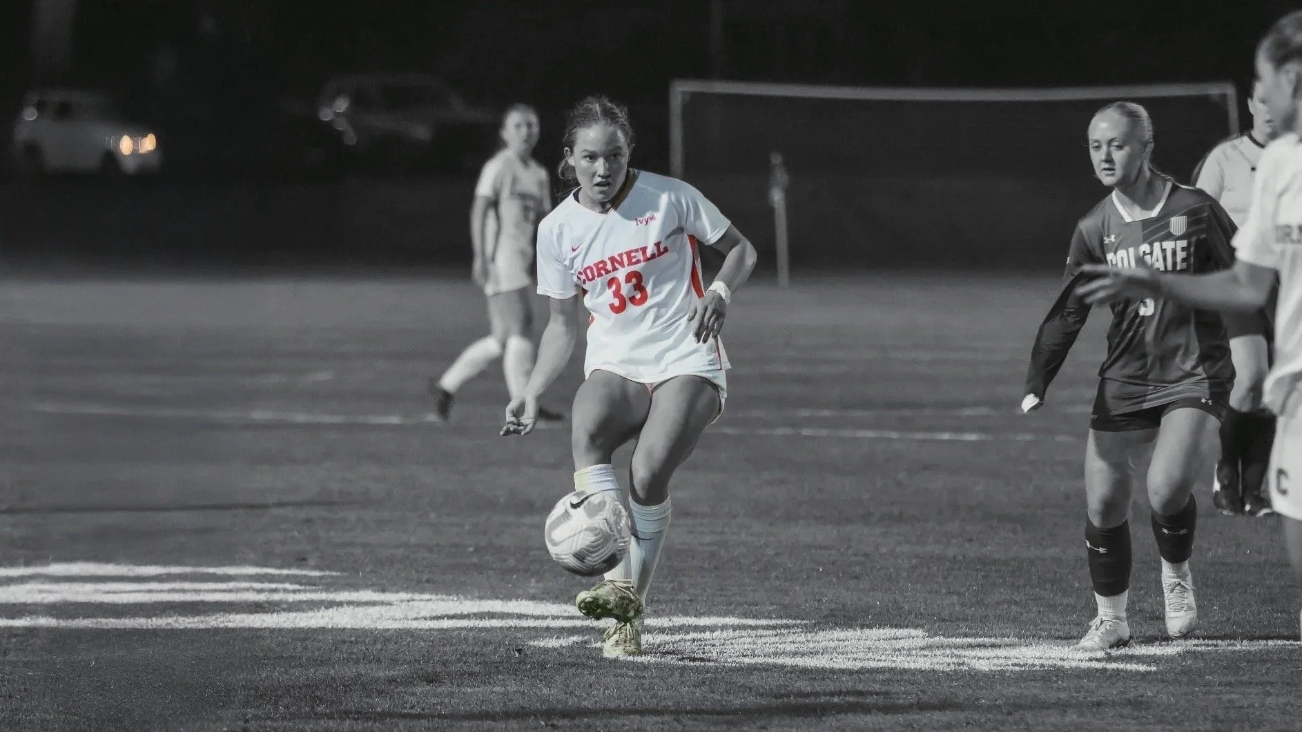 Libero Pathways athlete Sydney Malaga playing NCAA Division I soccer for Cornell University