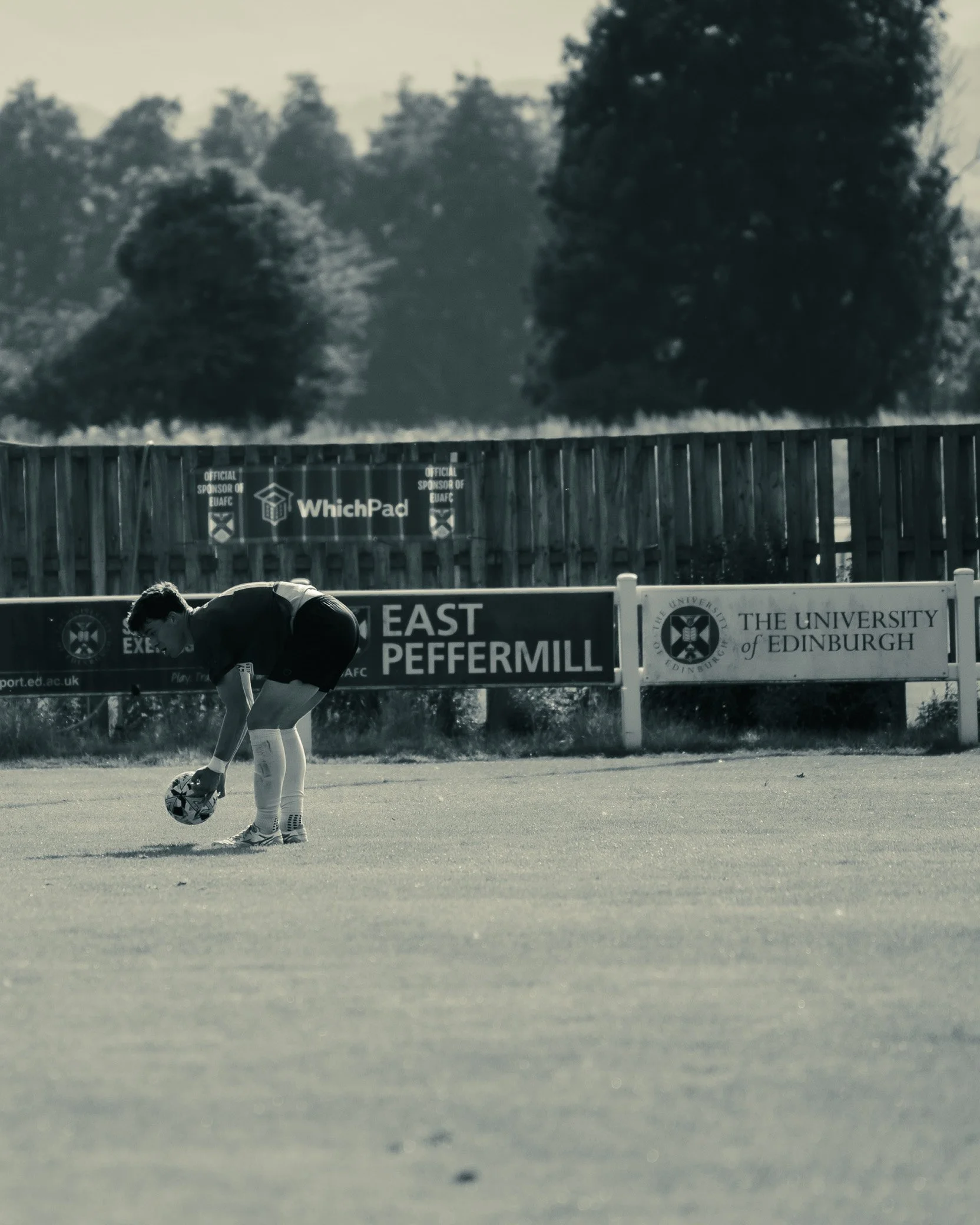 Libero Pathways athlete Jack Cloherty at the University of Edinburgh's Peffermill playing fields
