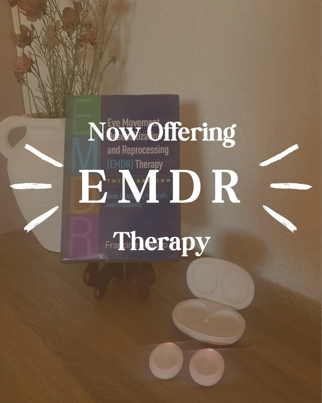 Excited to now offer EMDR therapy as part of my practice ✨

EMDR is an evidence-based therapy approach that helps people process and heal from trauma or distressing experiences that can feel &ldquo;stuck&rdquo; in our bodies. 

Healing is possible. I