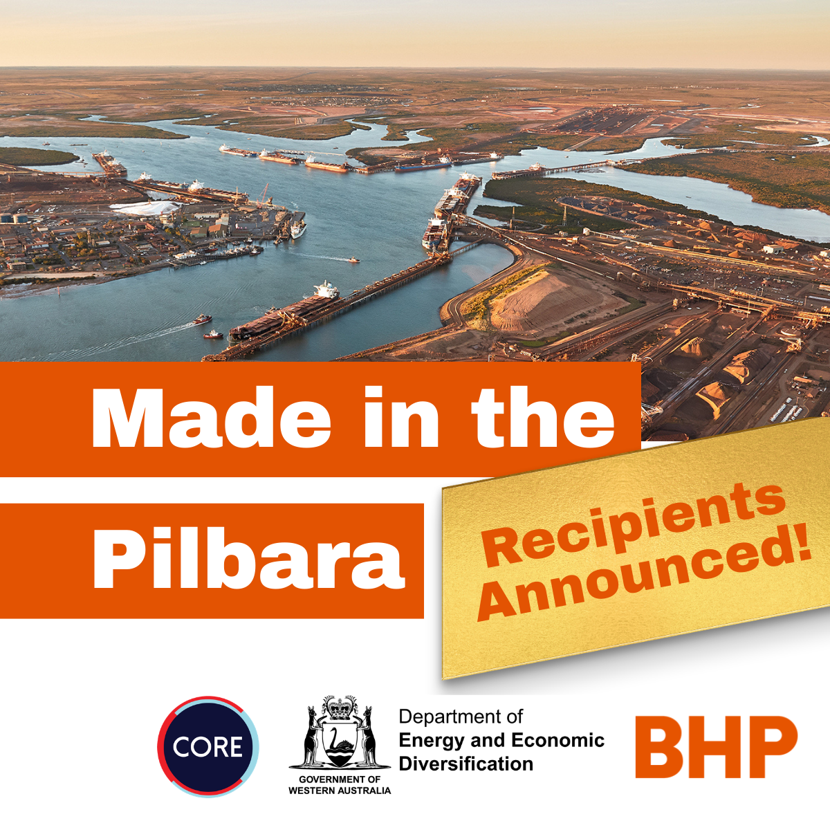 $500,000 Made in the Pilbara grants boost local manufacturing, jobs and regional innovation&nbsp;