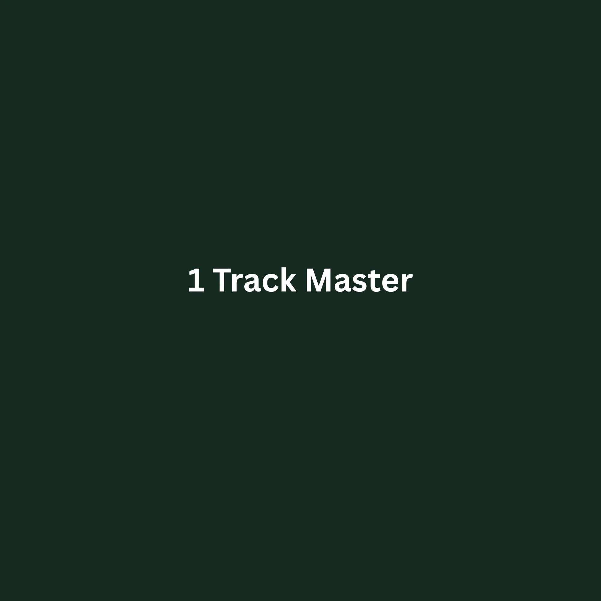 1 Track Master