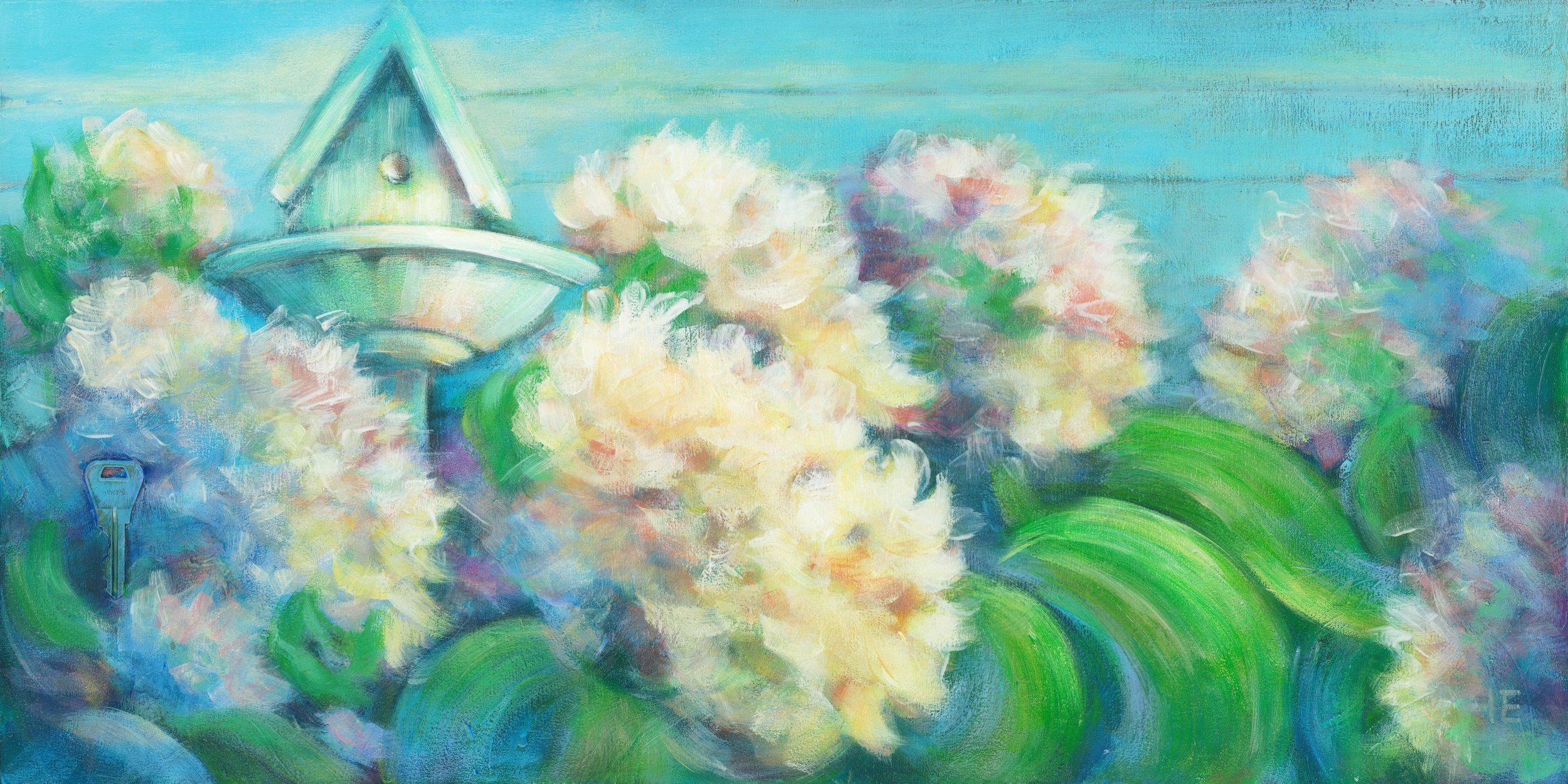 Eisenbarth_Theresa_Amongst+The+Hydrangeas-12x24.jpg