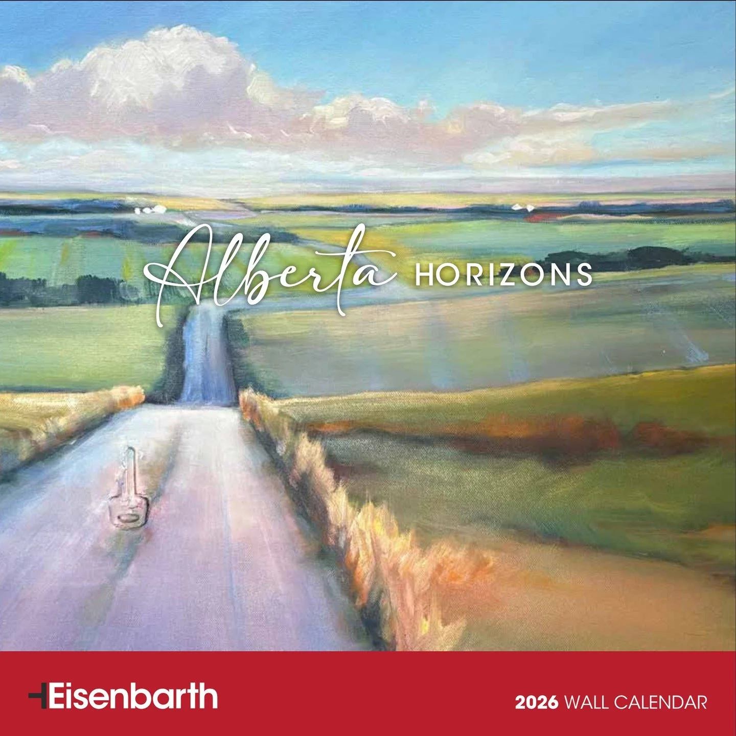 Today I picked up a fresh batch of calendars I ordered while I was away&mdash;and there are still a few left if you need a last-minute gift for an art lover.
My 2026 Prairie Art Wall Calendar &ndash; Alberta Horizons features 12 luminous Alberta land