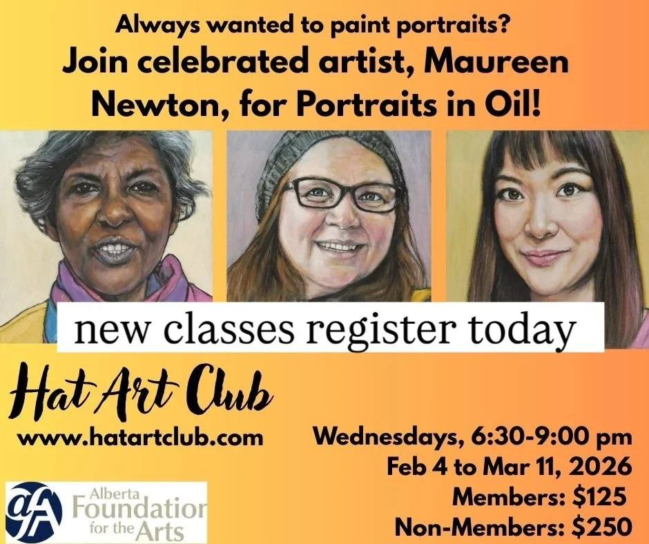 There&rsquo;s a lot of art stuff happening this New Year! 
If you are in Southern Alberta close to Medicine Hat, don&rsquo;t miss these art class opportunities at the Hat Art Club. 
Registrations are open now! 
.
.
.
.
#art classes #medicinehat #sout
