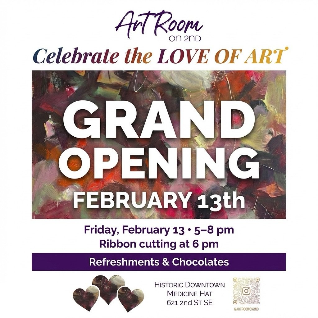 Celebrate the opening of Art Room on 2nd with us this Friday, February 13, 5-8pm!! 🎊 Come and meet the artists, ribbon cutting at 6:00pm and enjoy some chocolate and refreshments!
We look forward to welcoming you and sharing the love of art!! ❤️
.
.