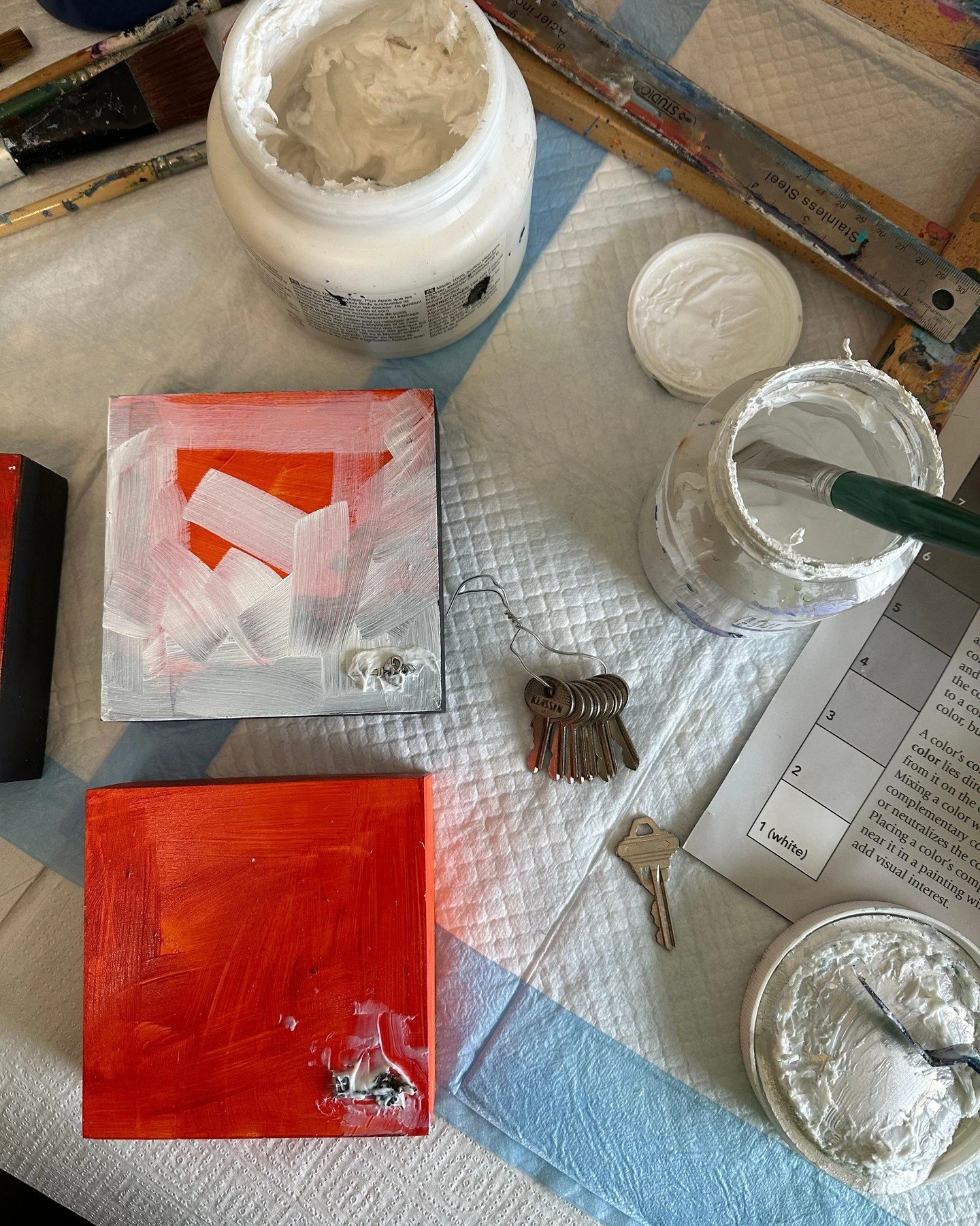 From blank birch to prairie magic. 

Ever wondered how a simple wooden cradleboard becomes a story-filled painting? Every brushstroke and embedded key is a piece of memory coming to life.

Curious to see the next step? Drop by the eisenbarth studio o