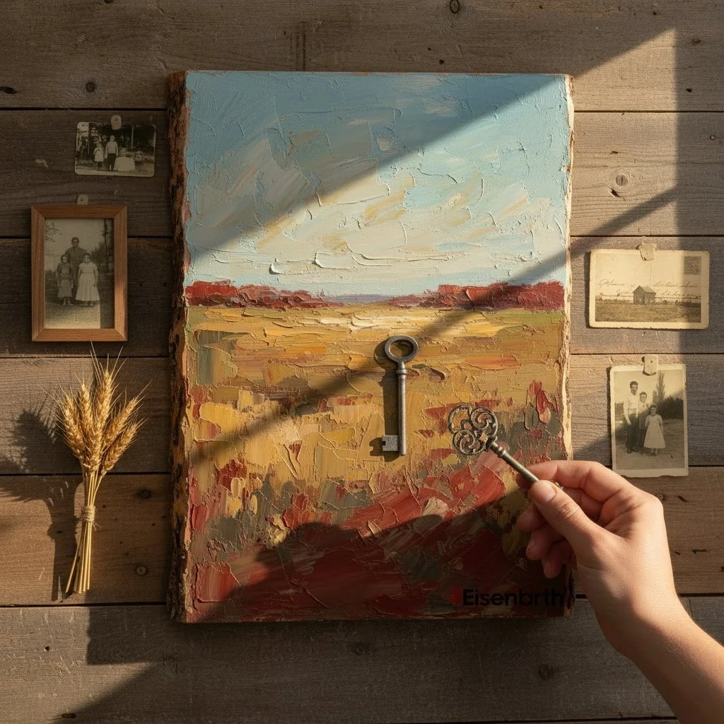 What secret story does this prairie key hold?

Every key I embed is a doorway. Each painting whispers a memory waiting to be found.

Do you have a story to tell? Let me capture it in paint. 🗝️ still a few custom commission art spots available.