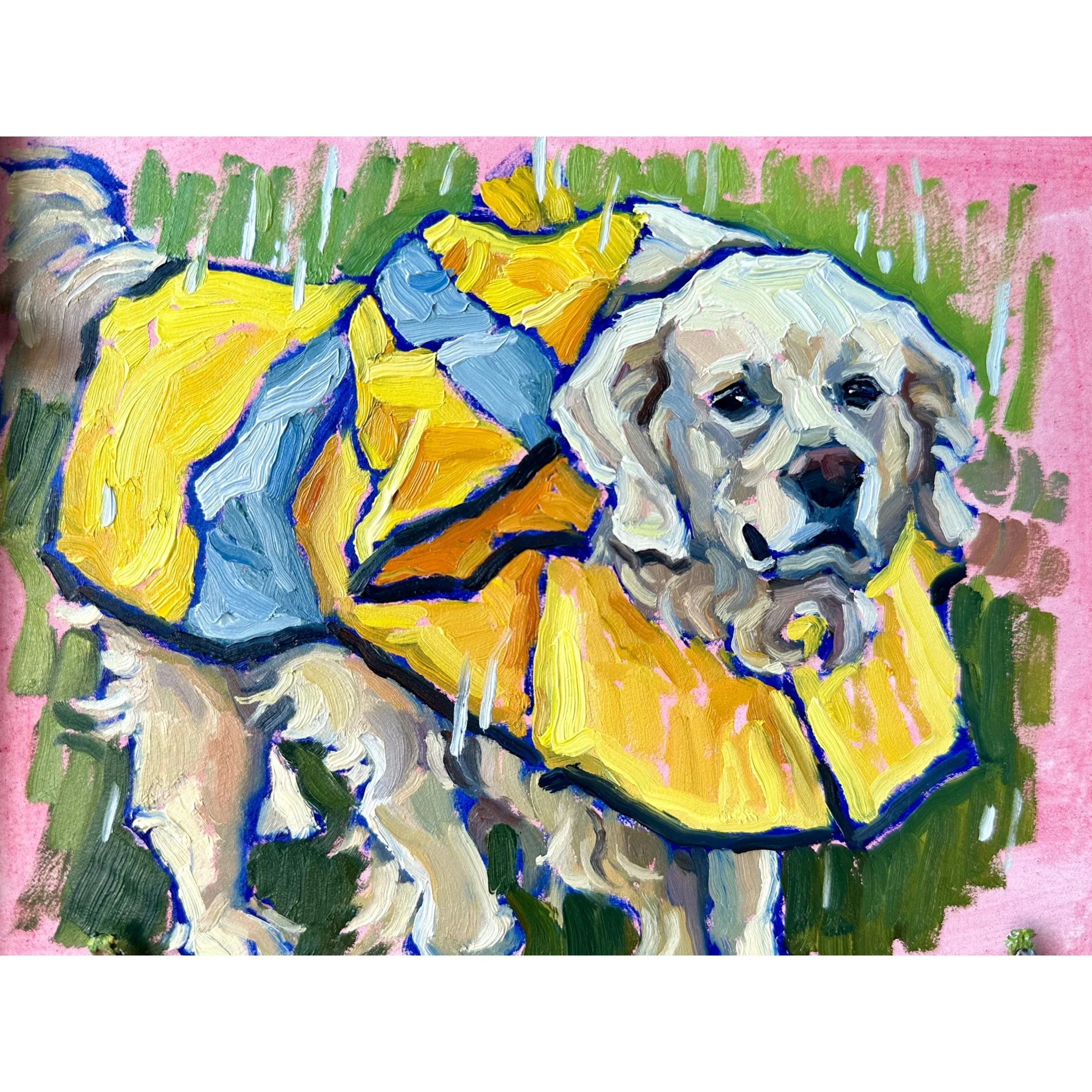 The Rain Walk - 6x8