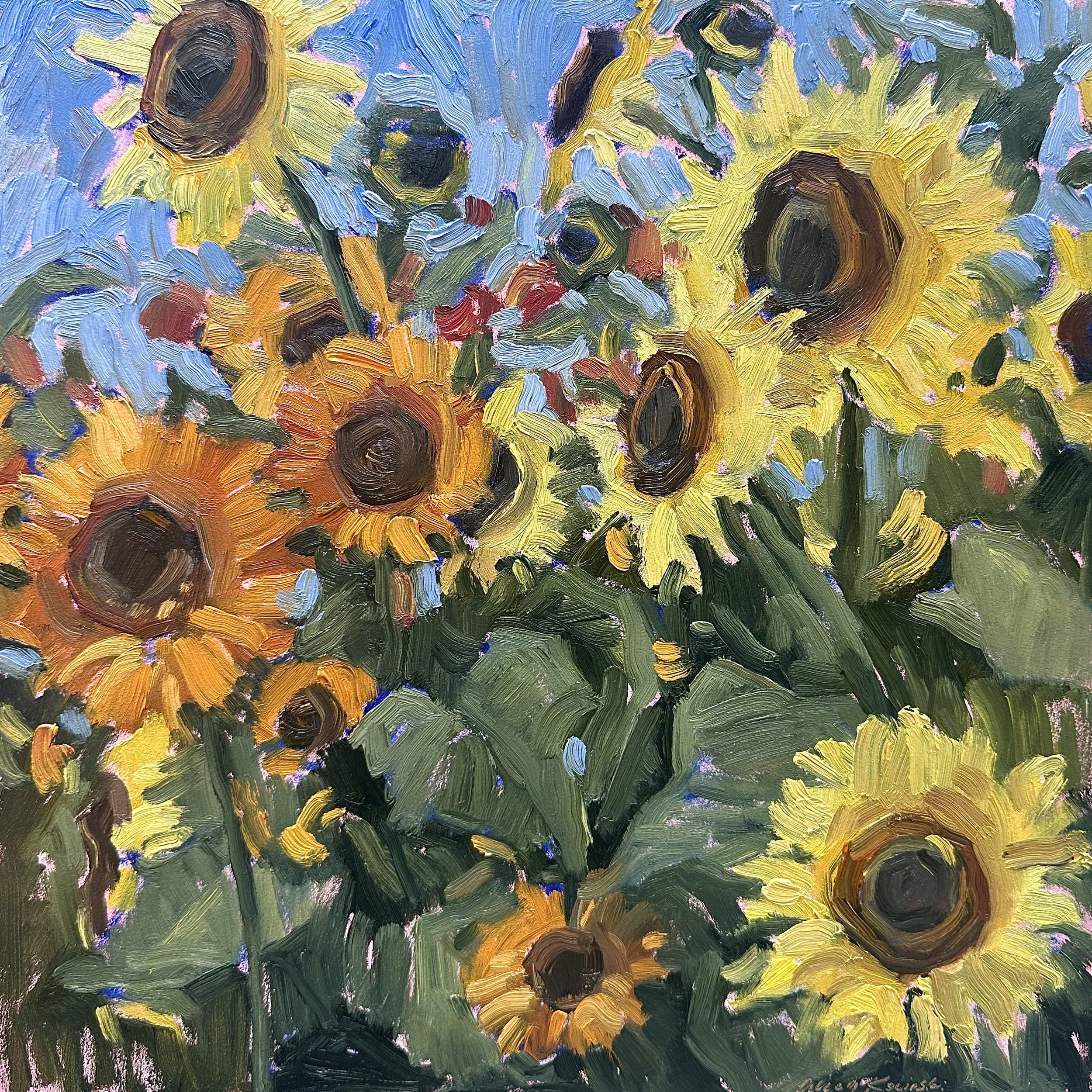 A Happy Place - 12x12