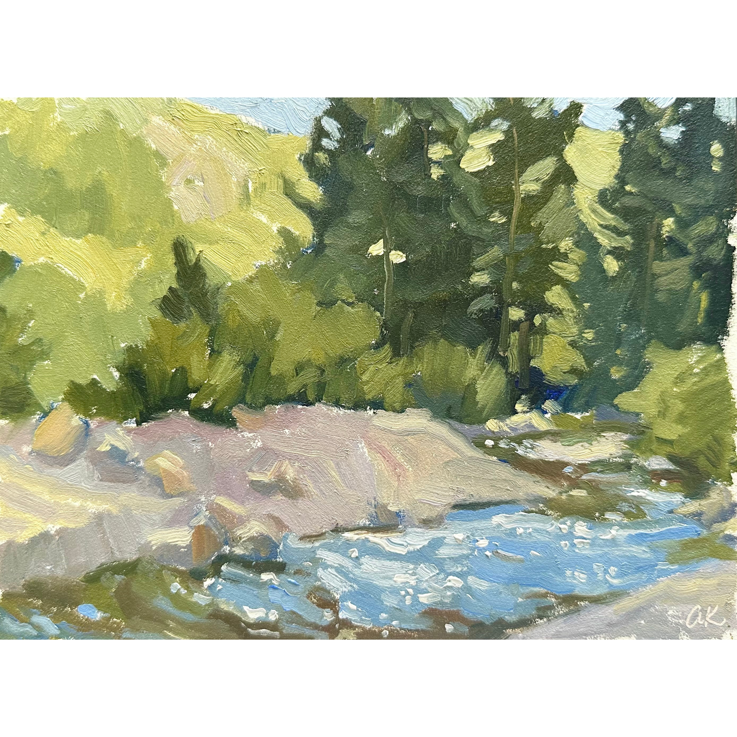 Crested Butte River Plein Air