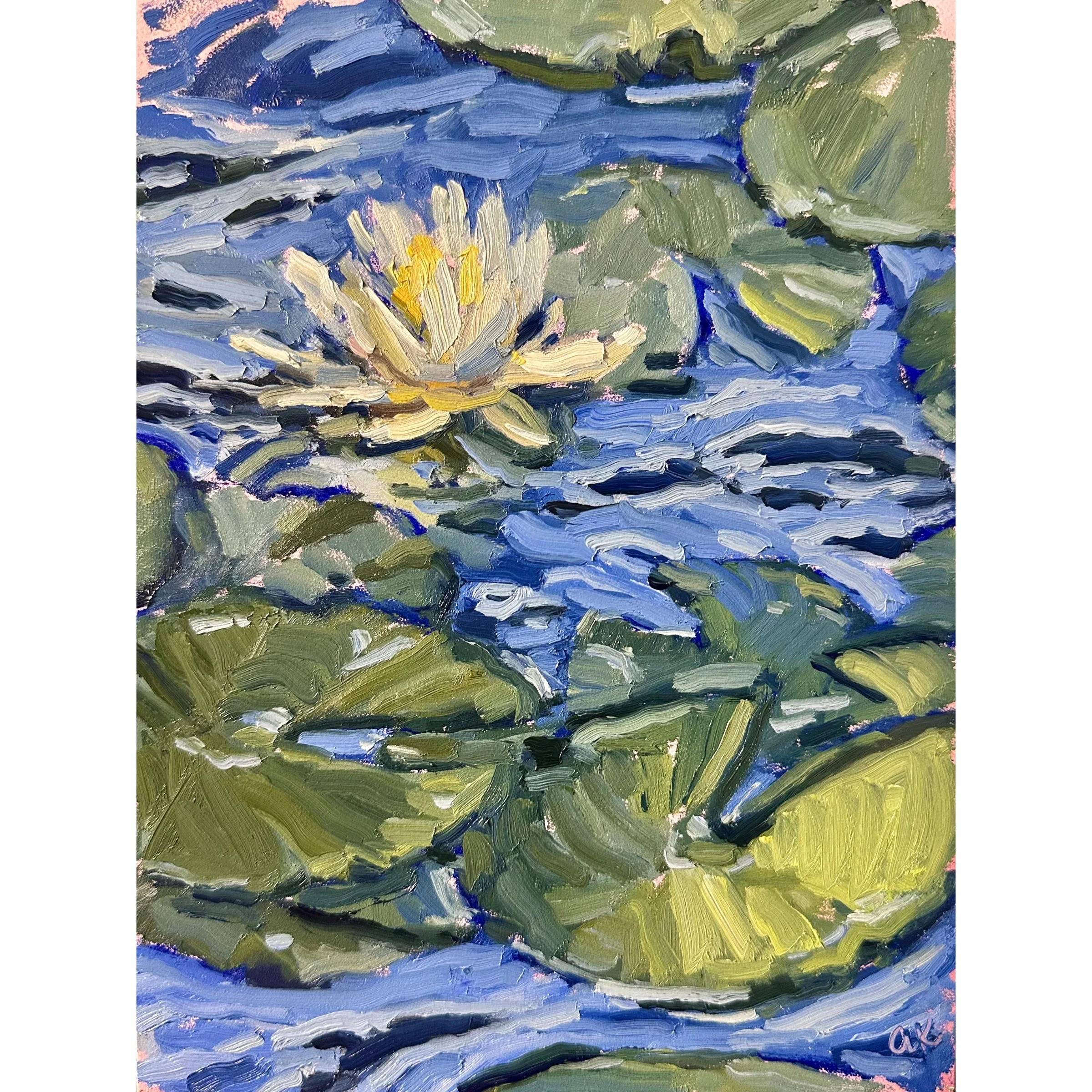 Water Lilies 1 - 6x8