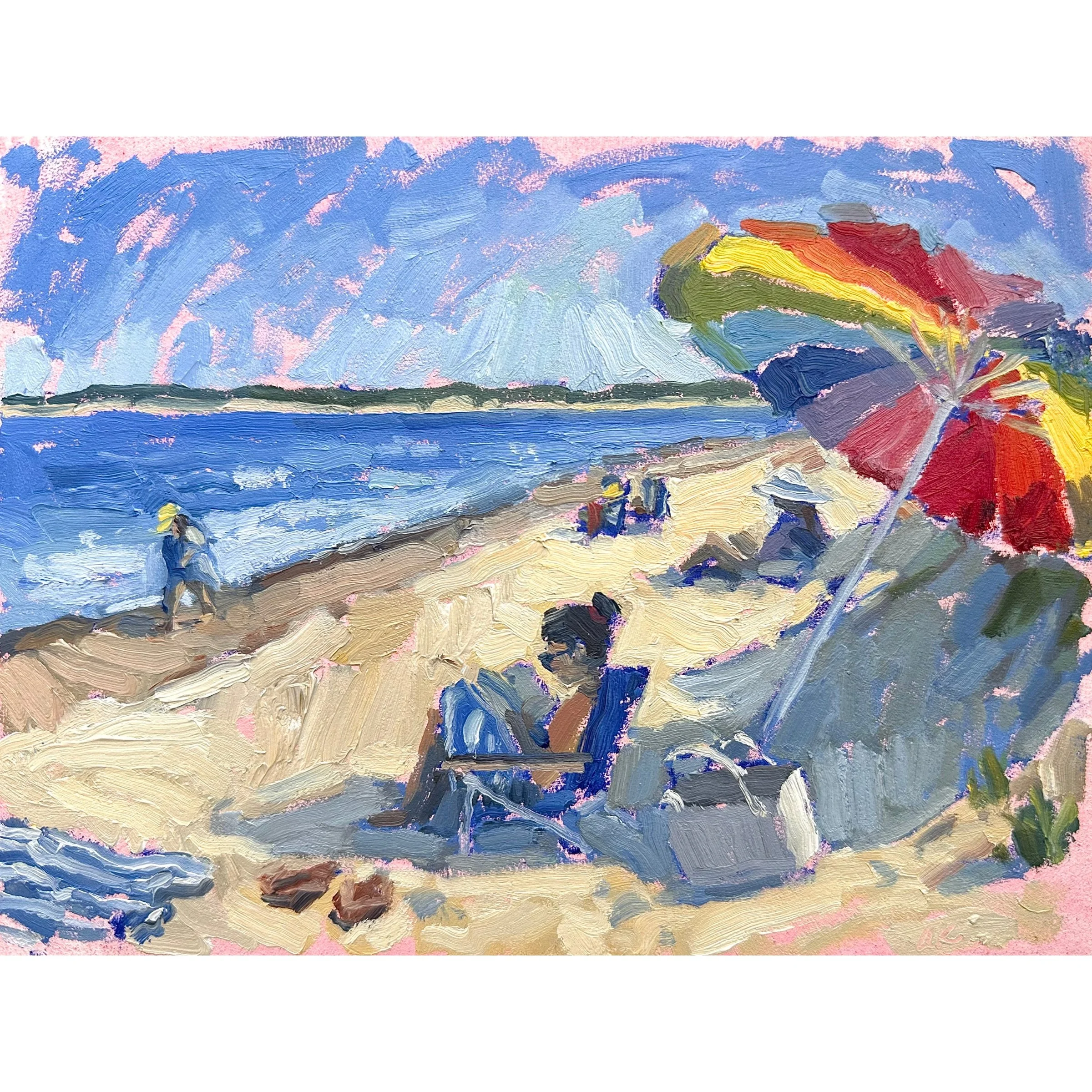Beach Day - 6x8