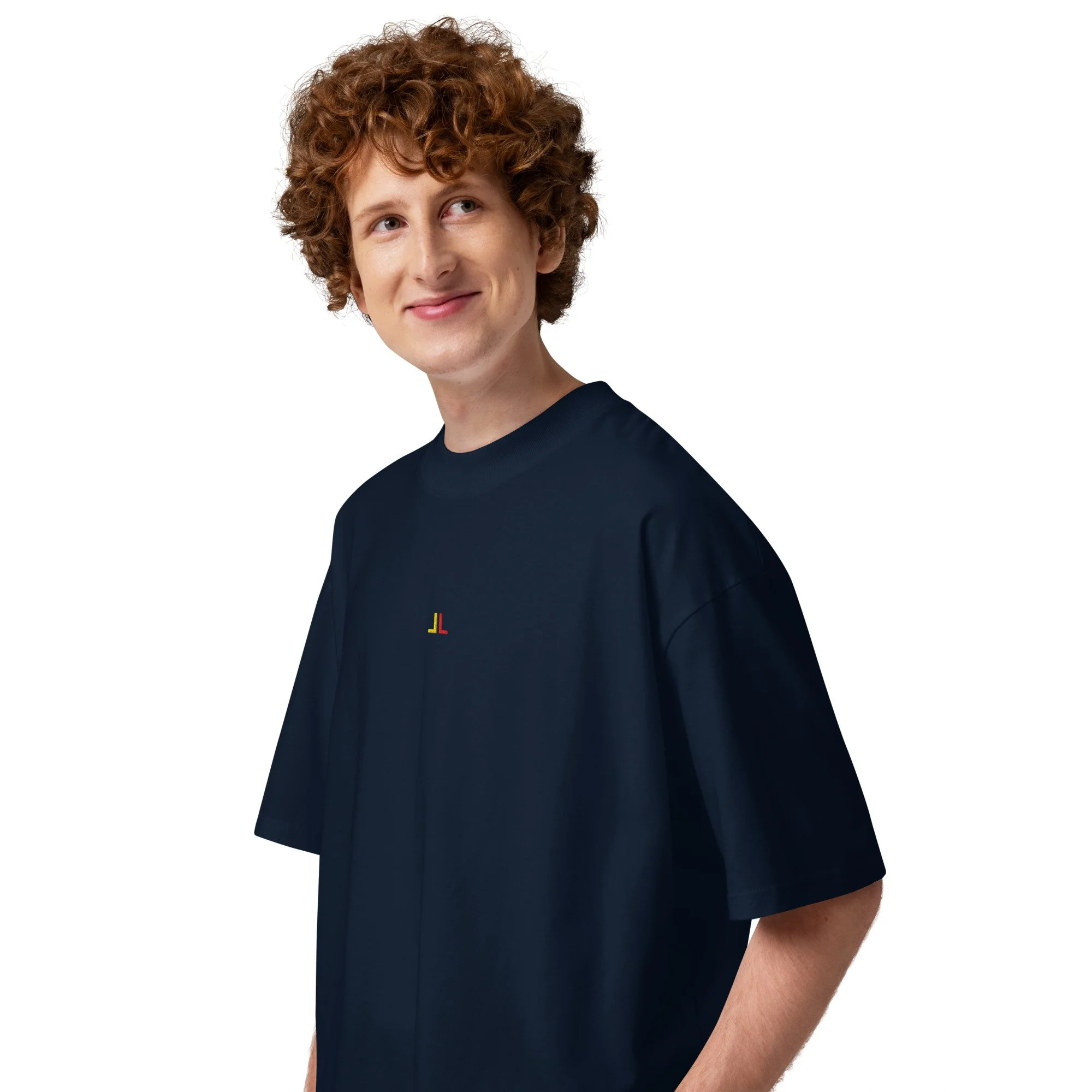 unisex-organic-oversized-high-neck-blaster-2.0-t-shirt-french-navy-left-6a83b29717aaa.jpg