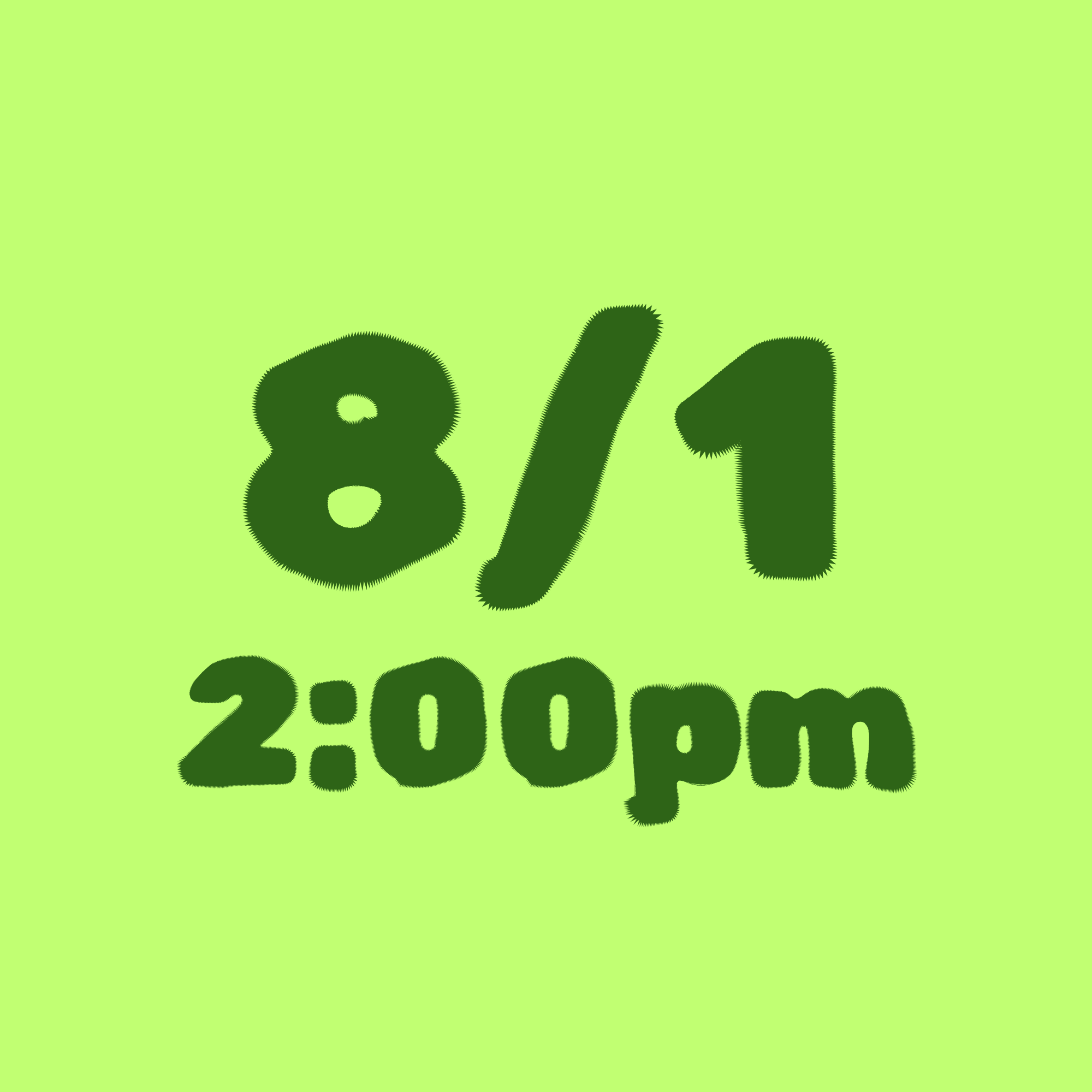 Shrek Jr. Saturday, August 1st 2:00pm
