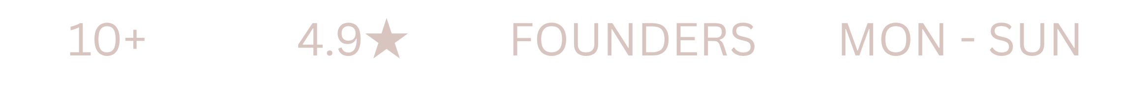 Infographic with white and pink text on a black background, highlighting the expertise, ratings, and hours of LivBay Lash. It mentions over 10 years of expertise, a 4.9-star Yelp rating, and that the salon is open Monday through Sunday from 8am to 9pm.