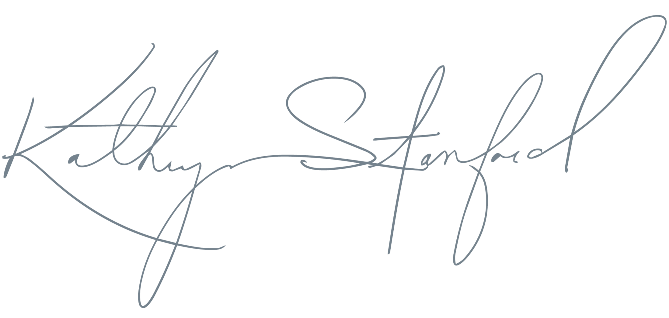 Stylized signature of Kathryn Stanford in cursive script.