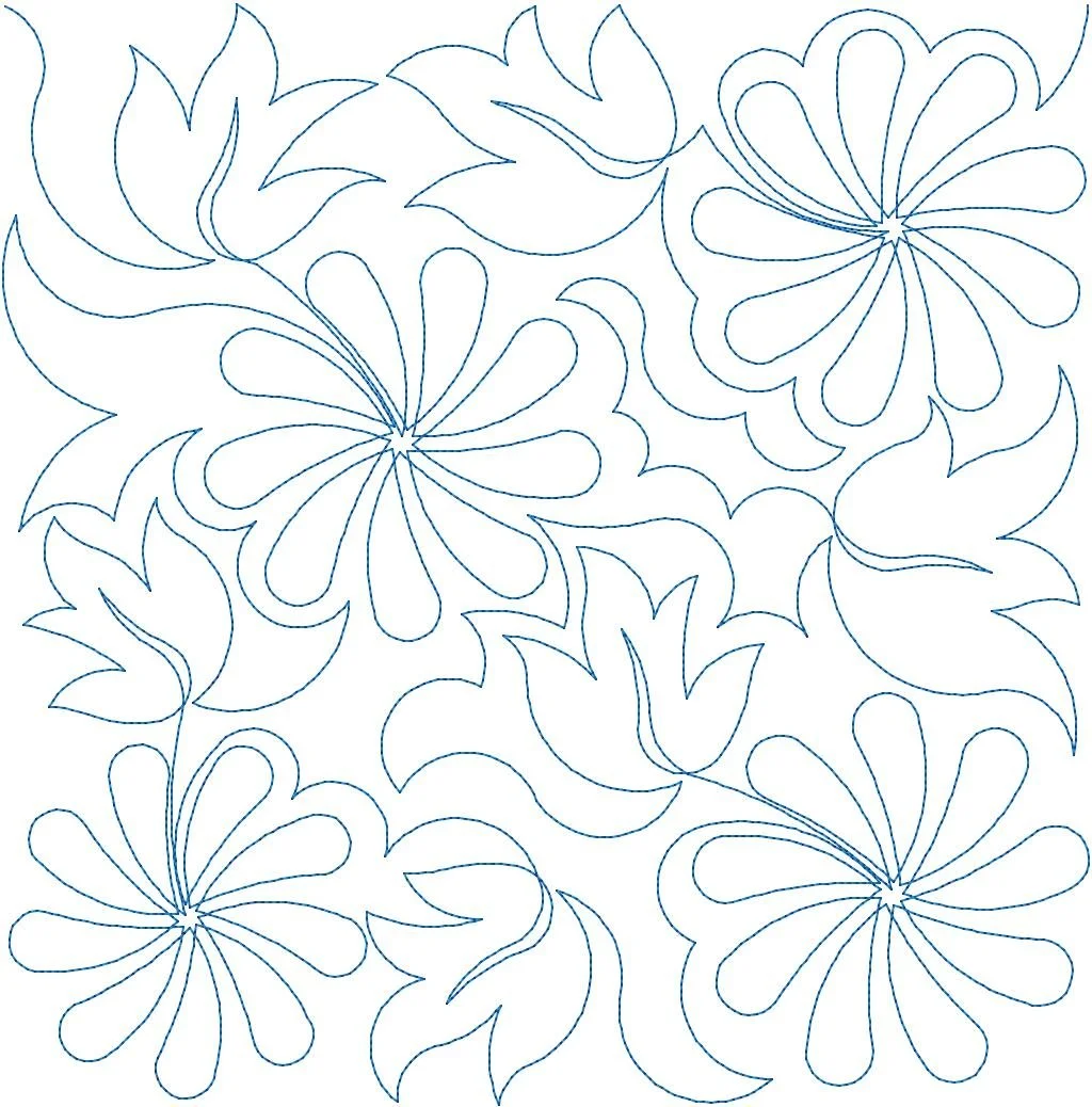 Flower with Leaves