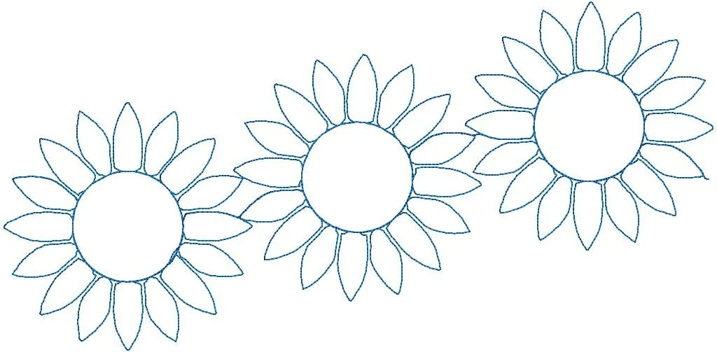 3 Sunflowers
