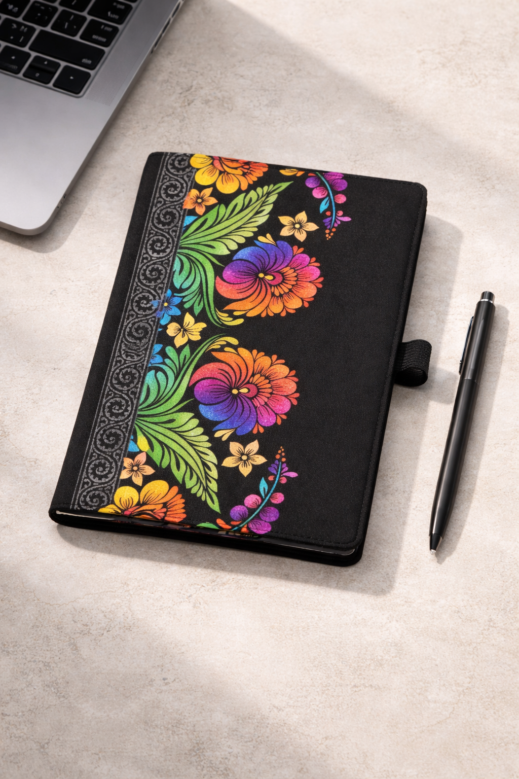 A5 Fabric Journal Cover Cotton Notebook Cover Refillable Journal Cover Sketchbook Cover Reader Gift Writer Gift