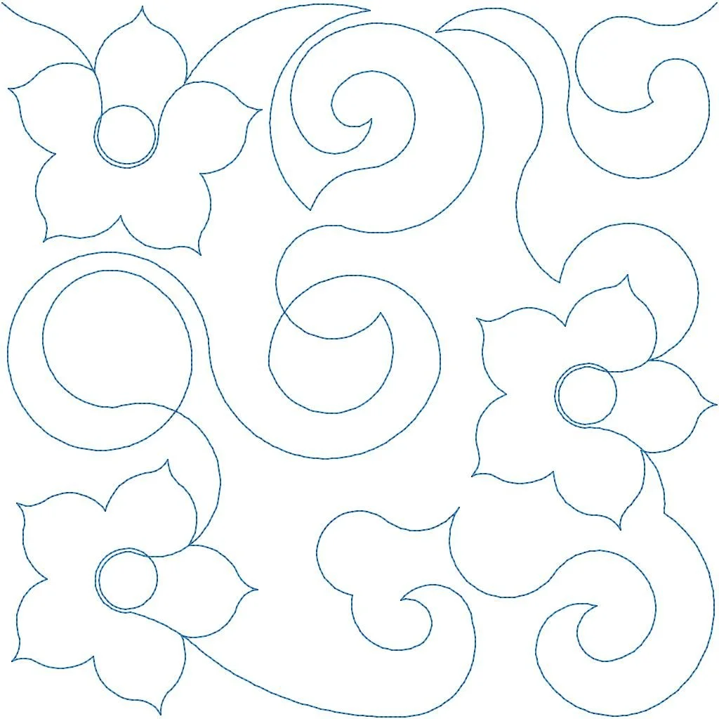 Flower Swirls