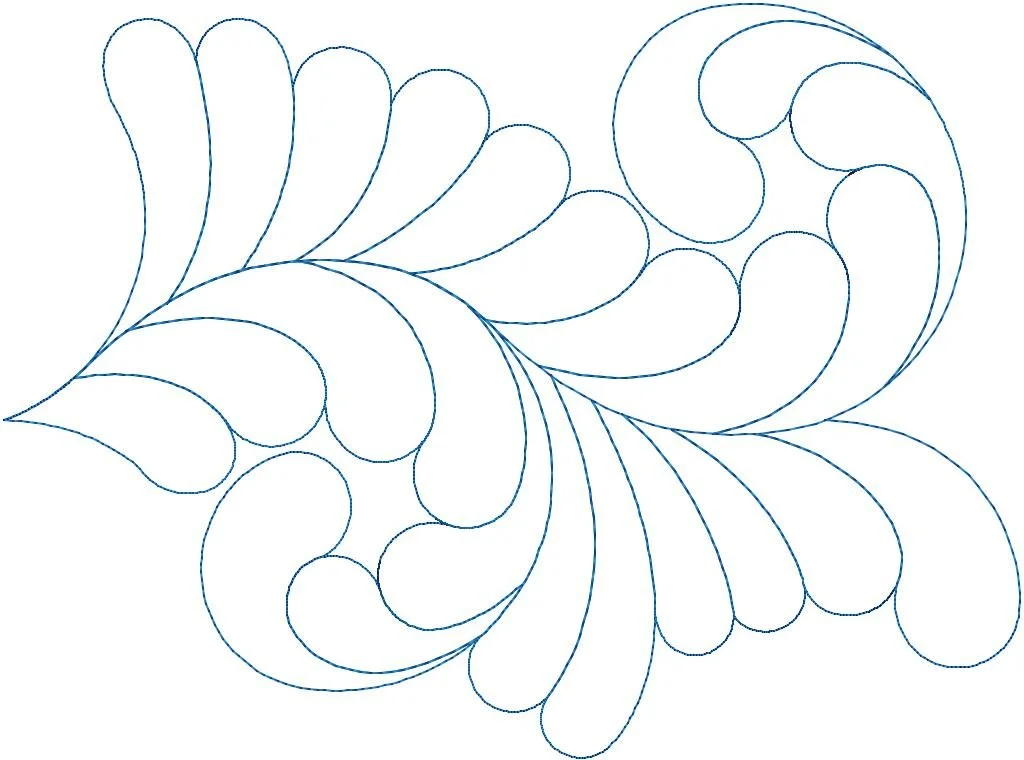 Curled Feather