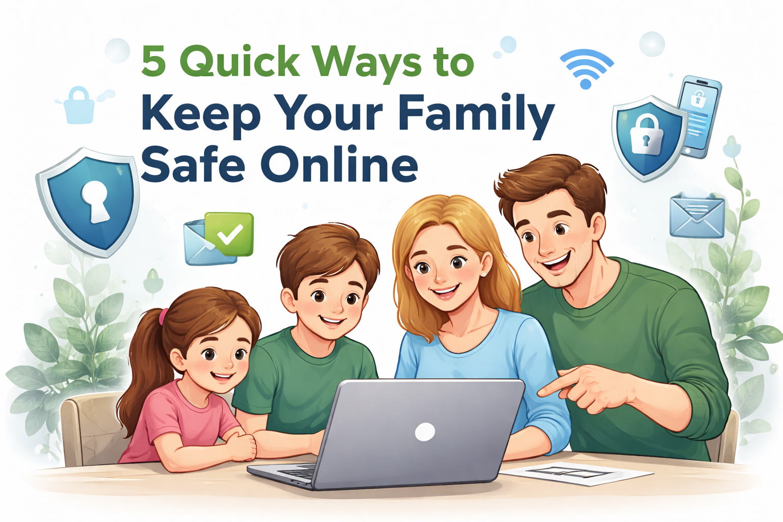 5 Quick Ways to Keep Your Family Safe Online