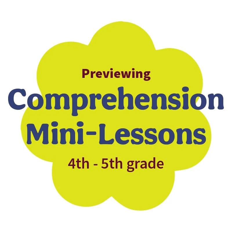 Comprehension Mini-Lessons: Previewing 4-5